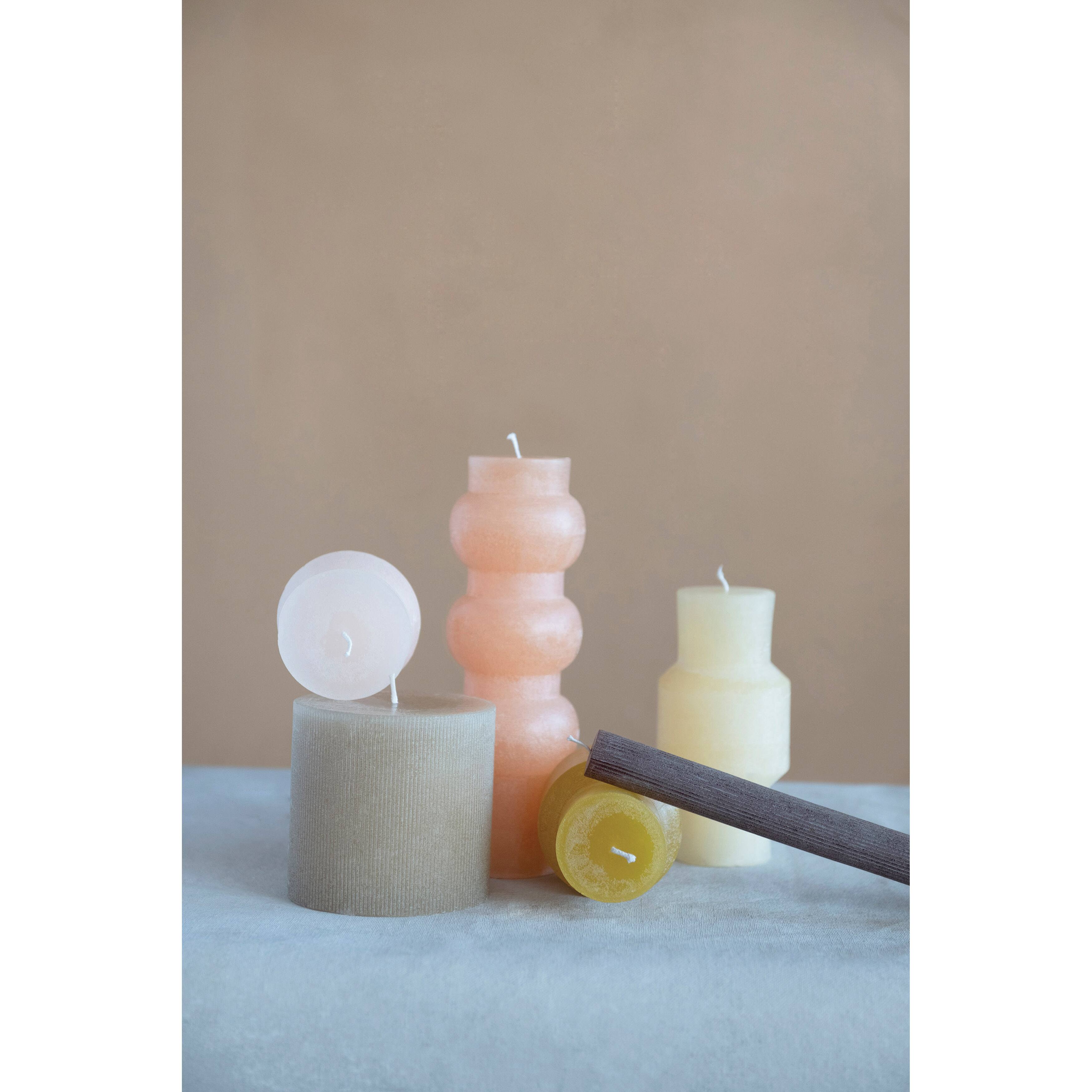 Hello Honey&#xAE; Unscented Pleated Taper Candles in Box, 12ct.