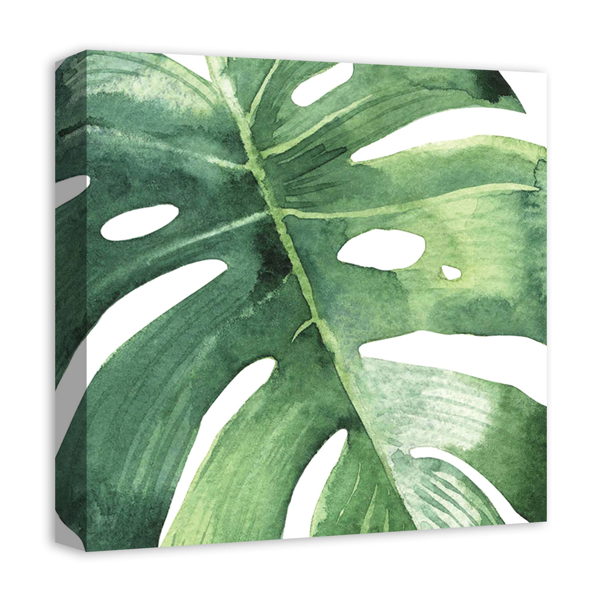 Large Palm Canvas Wall Art