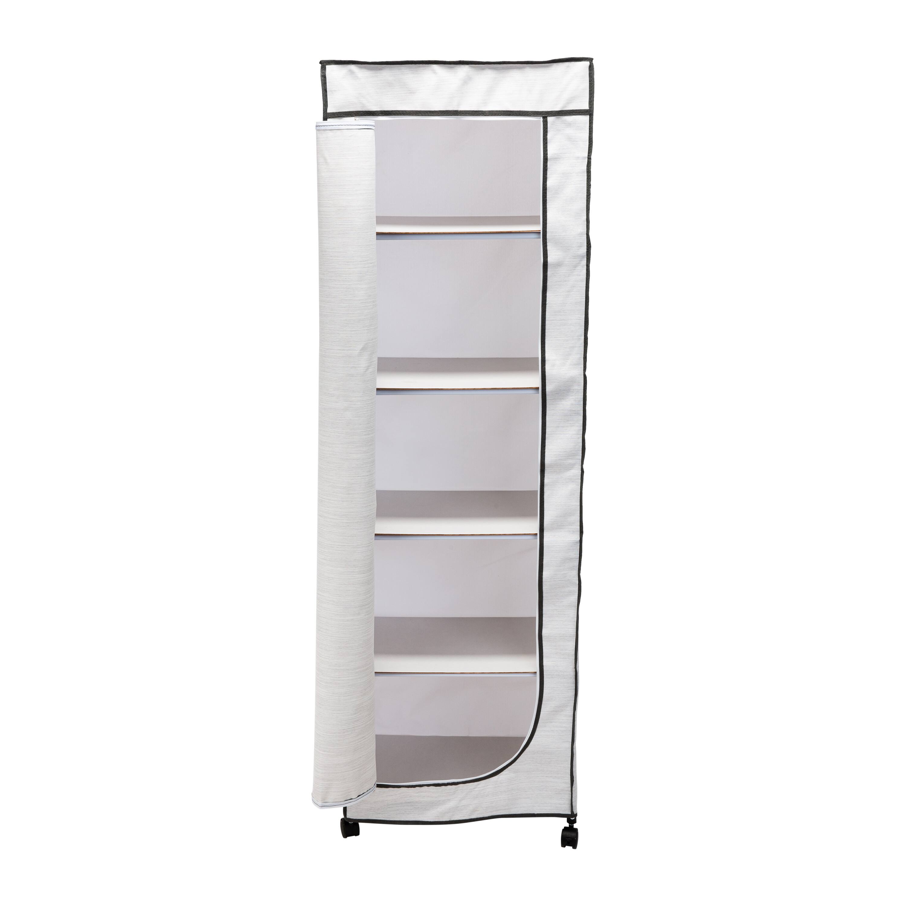 Organize It All Deluxe 5 Shelf Portable Wardrobe