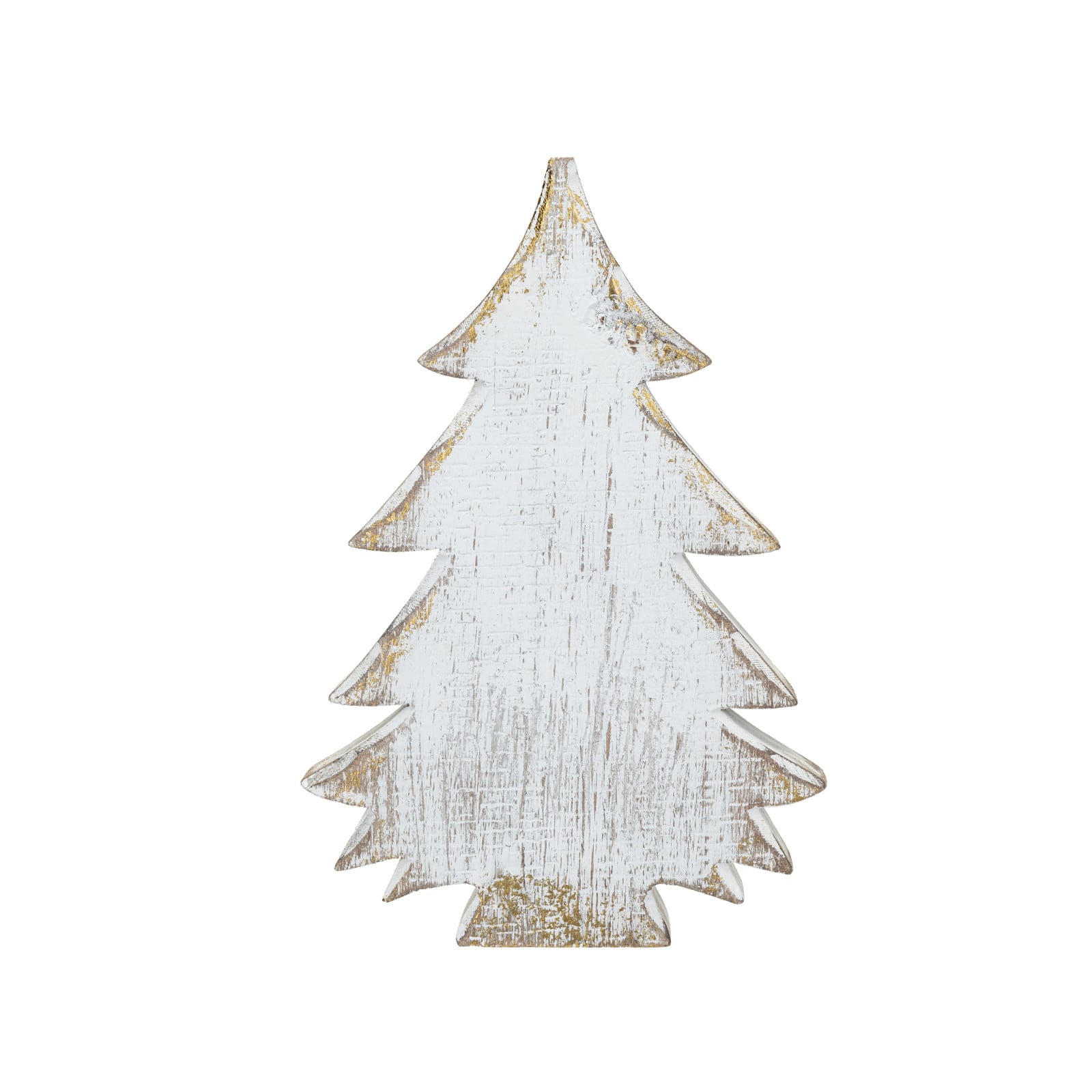 Hello Honey&#xAE; 9.5&#x22; Distressed White Christmas Tree