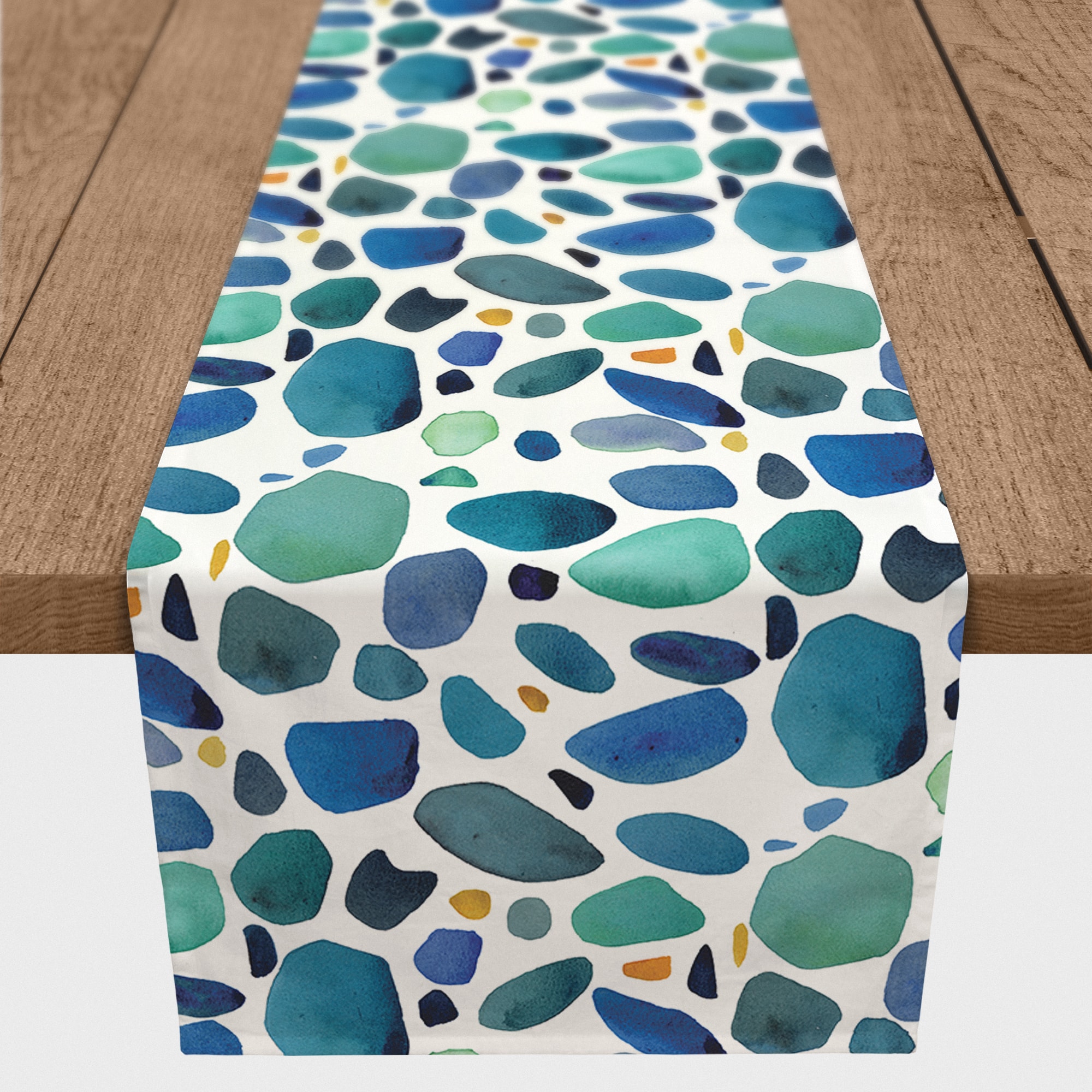 Sea Glass Twill Table Runner