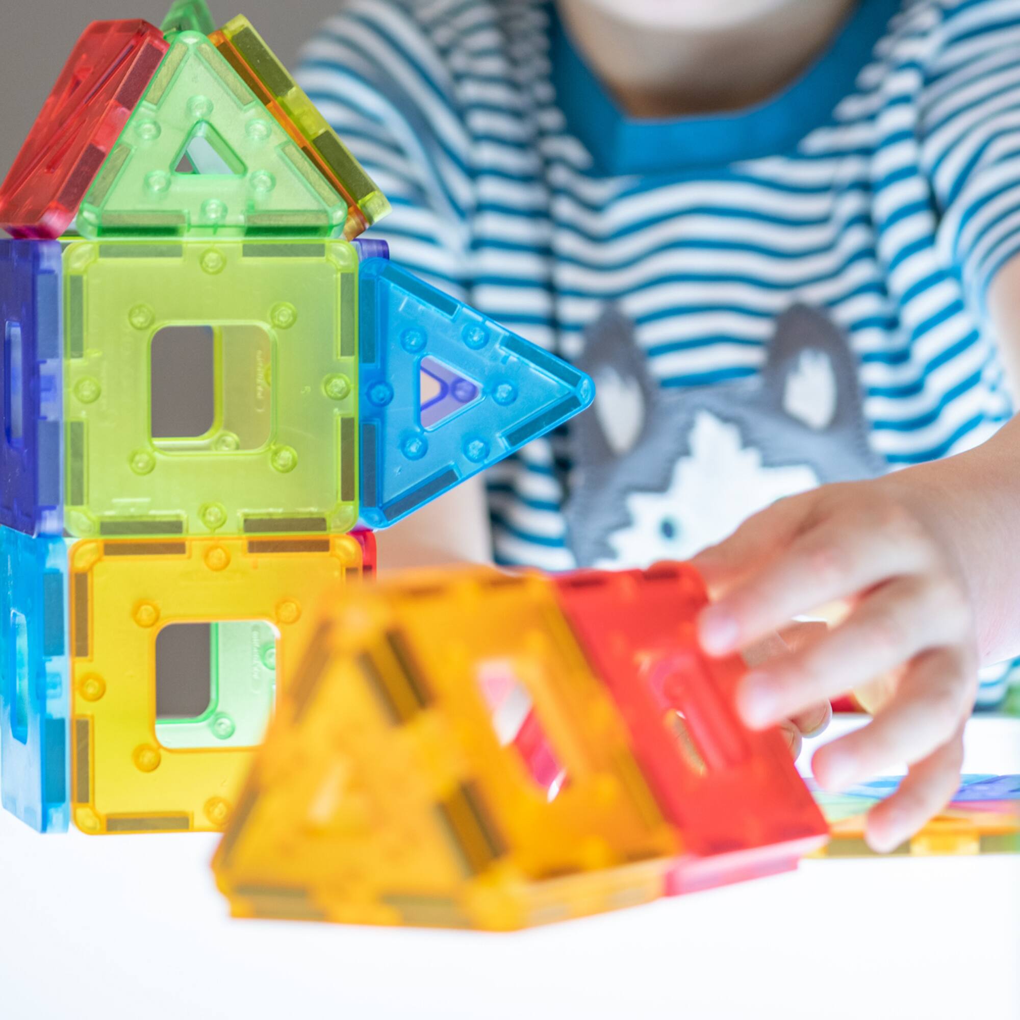 Polydron® KinderMag Translucent Starter Set