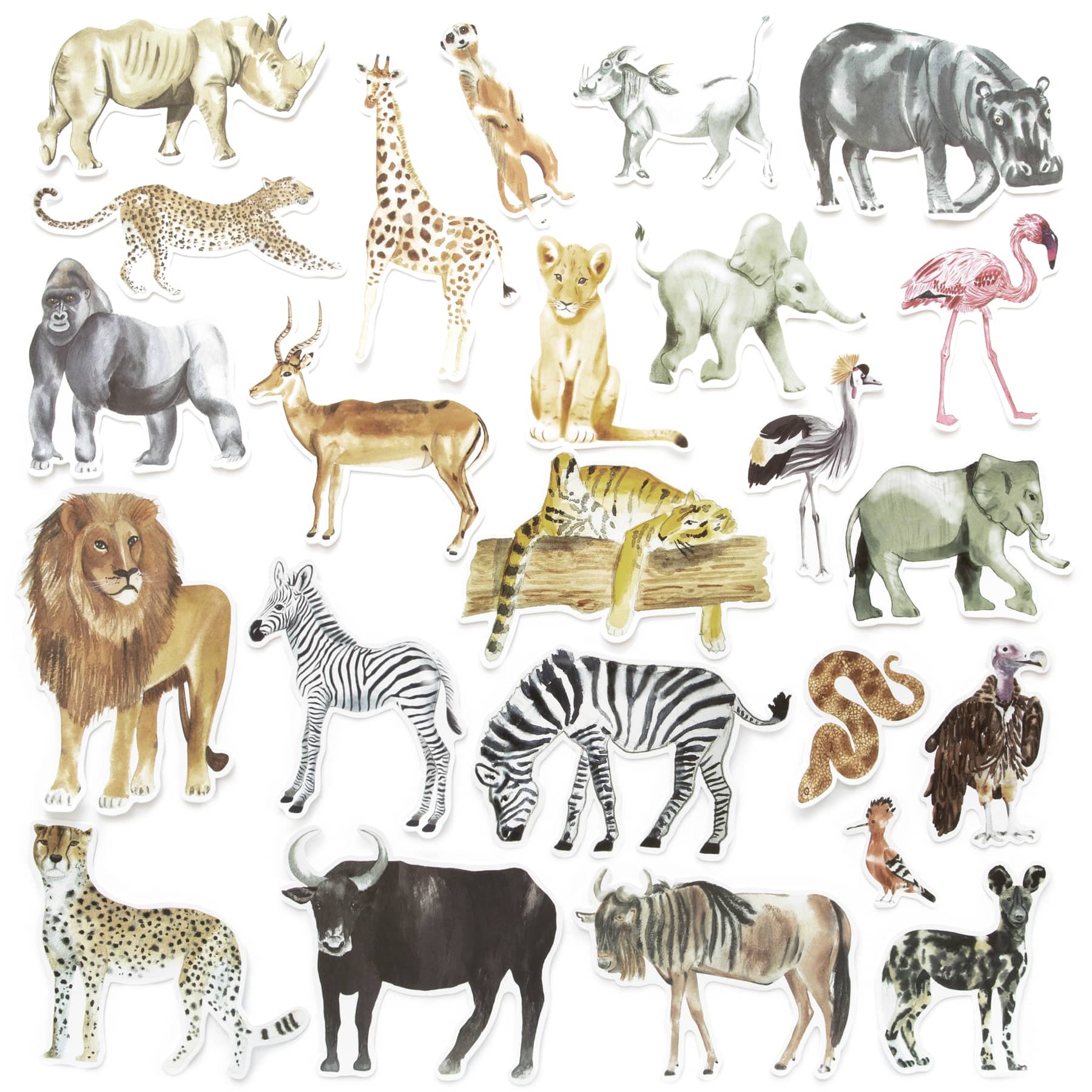 Safari Die Cut Stickers by Recollections&#x2122;