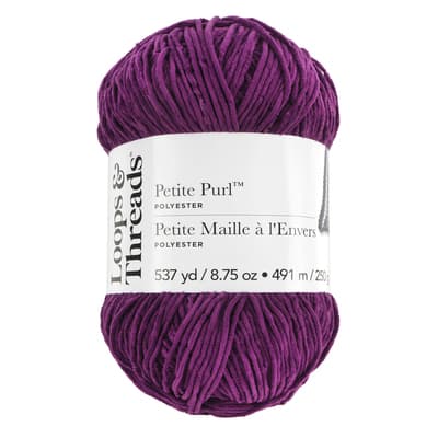 Petite Purl™ Yarn by Loops & Threads® | Michaels