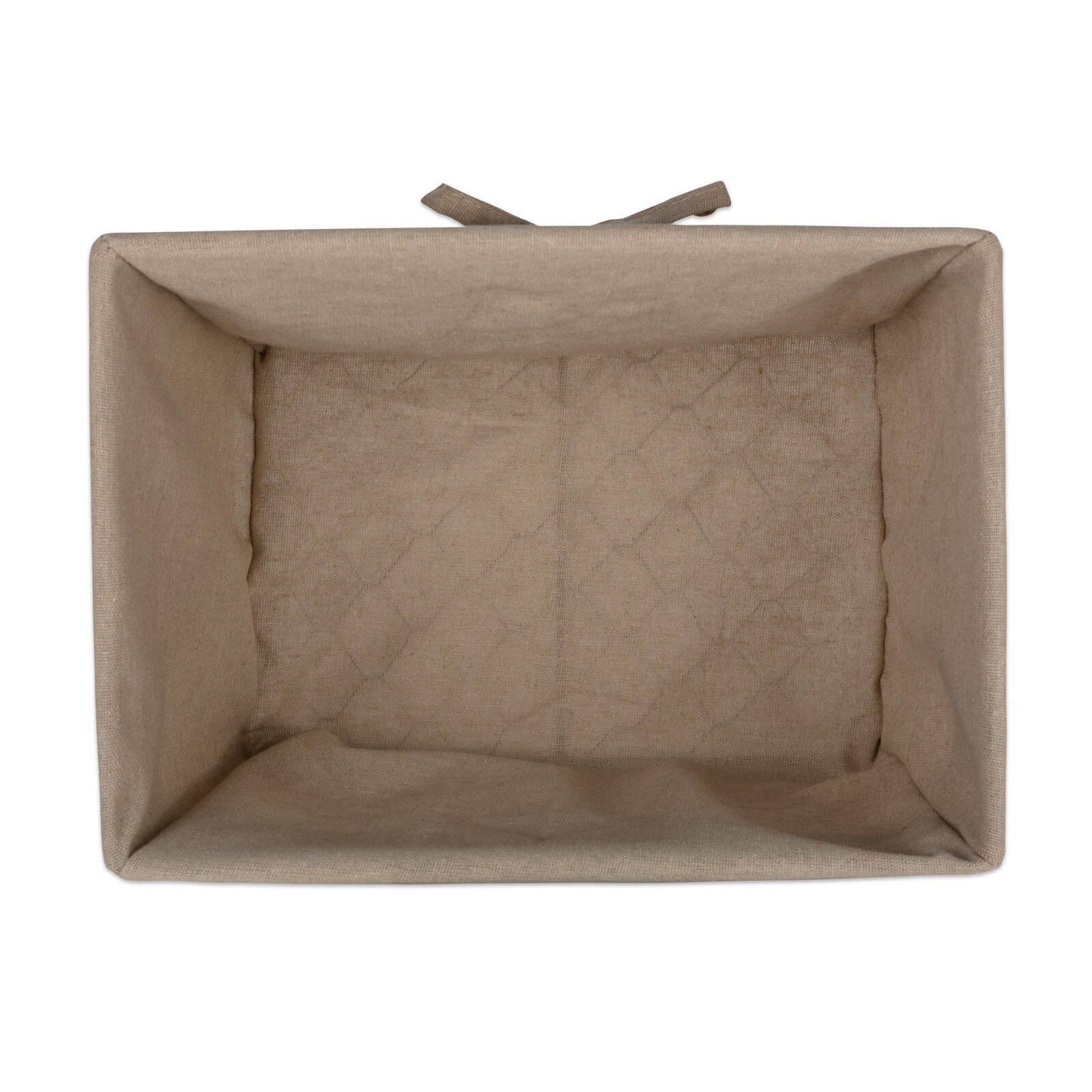 DII&#xAE; Desert Taupe Lined Vintage Wire Basket Set