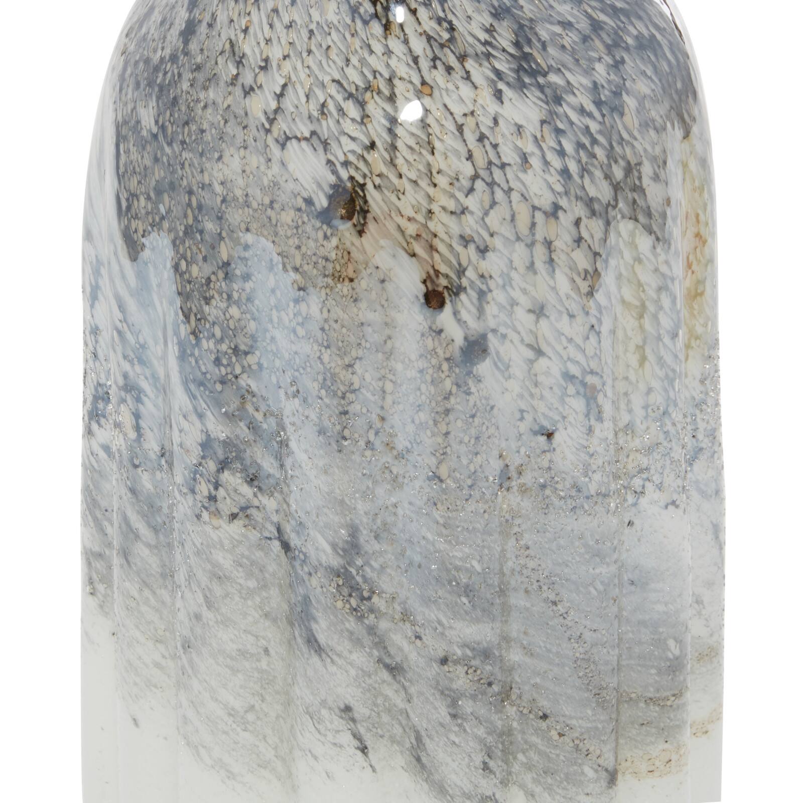 The Novogratz Gray Contemporary Glass Vase Set