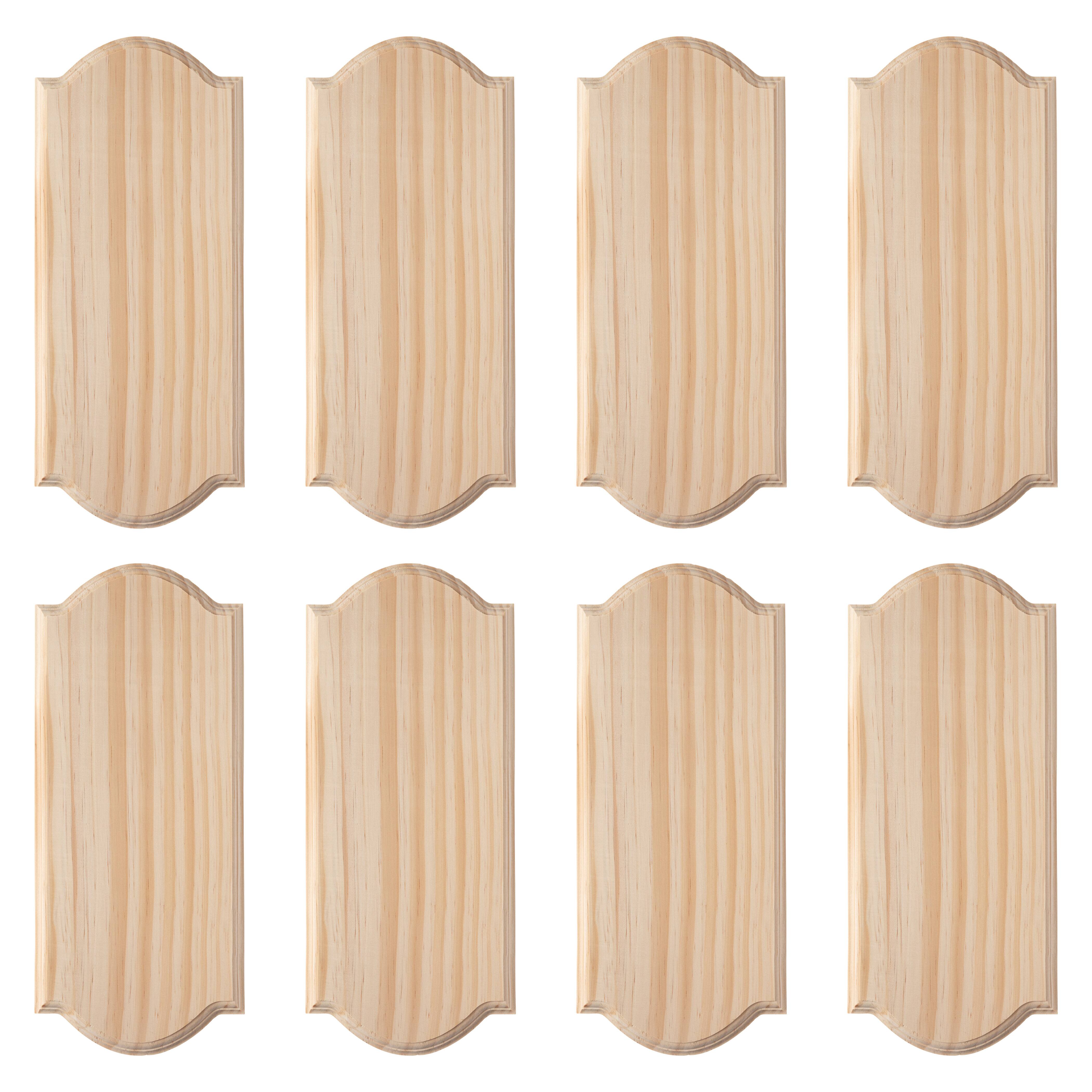 8 Pack: 14" Pine Innkeeper Signboard by Make Market®