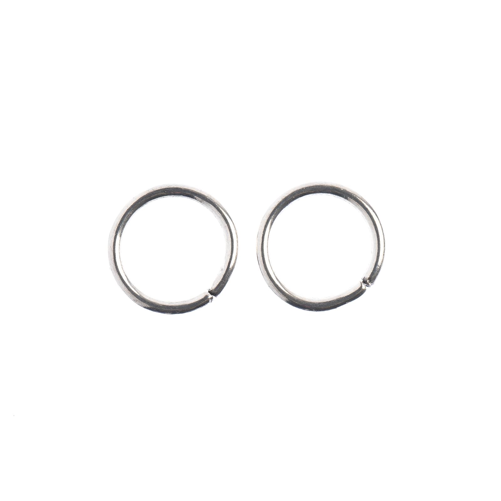John Bead Must Have Findings 8mm Round Jump Ring, 118ct.
