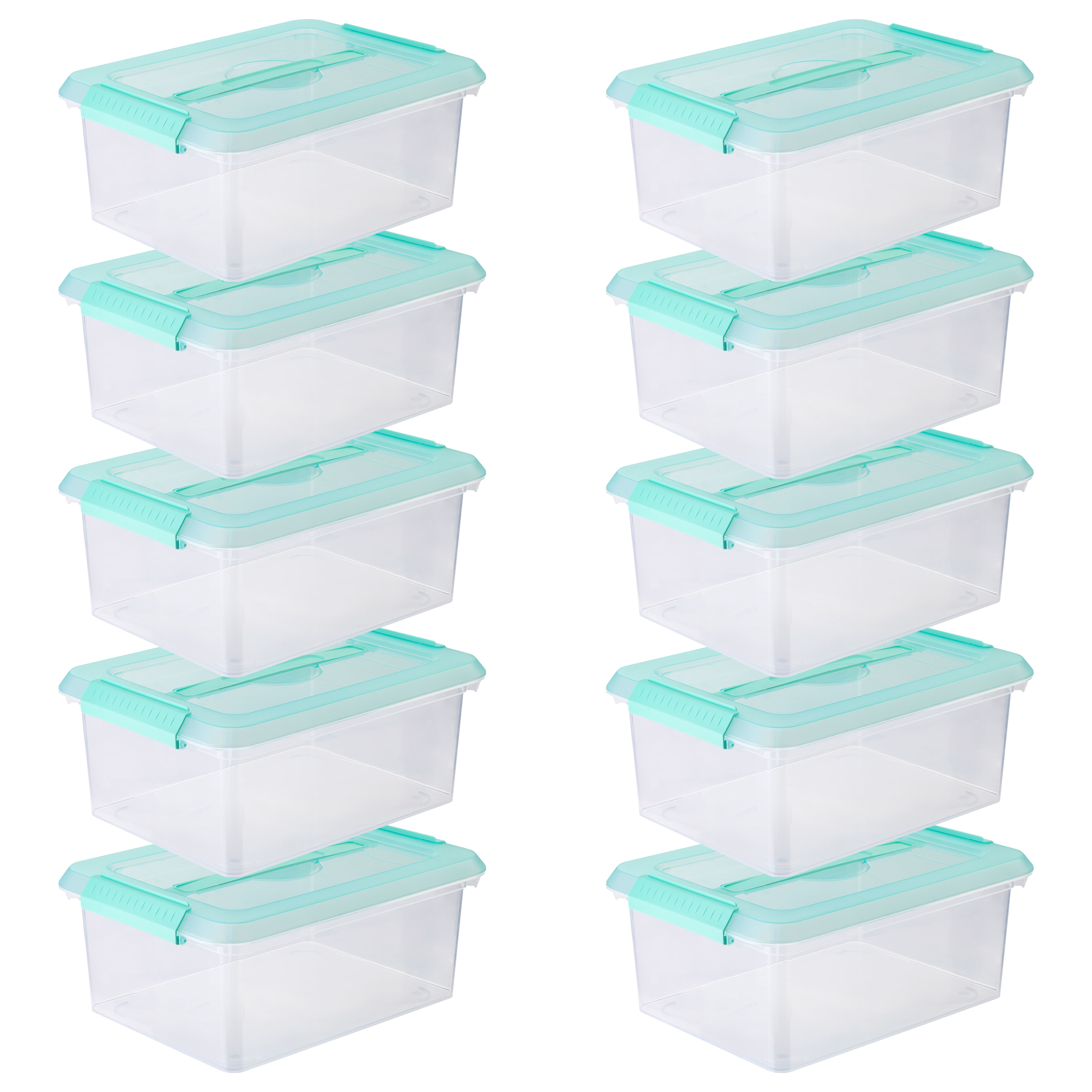 10 Pack: 14.5qt. Storage Bin with Lid by Simply Tidy™
