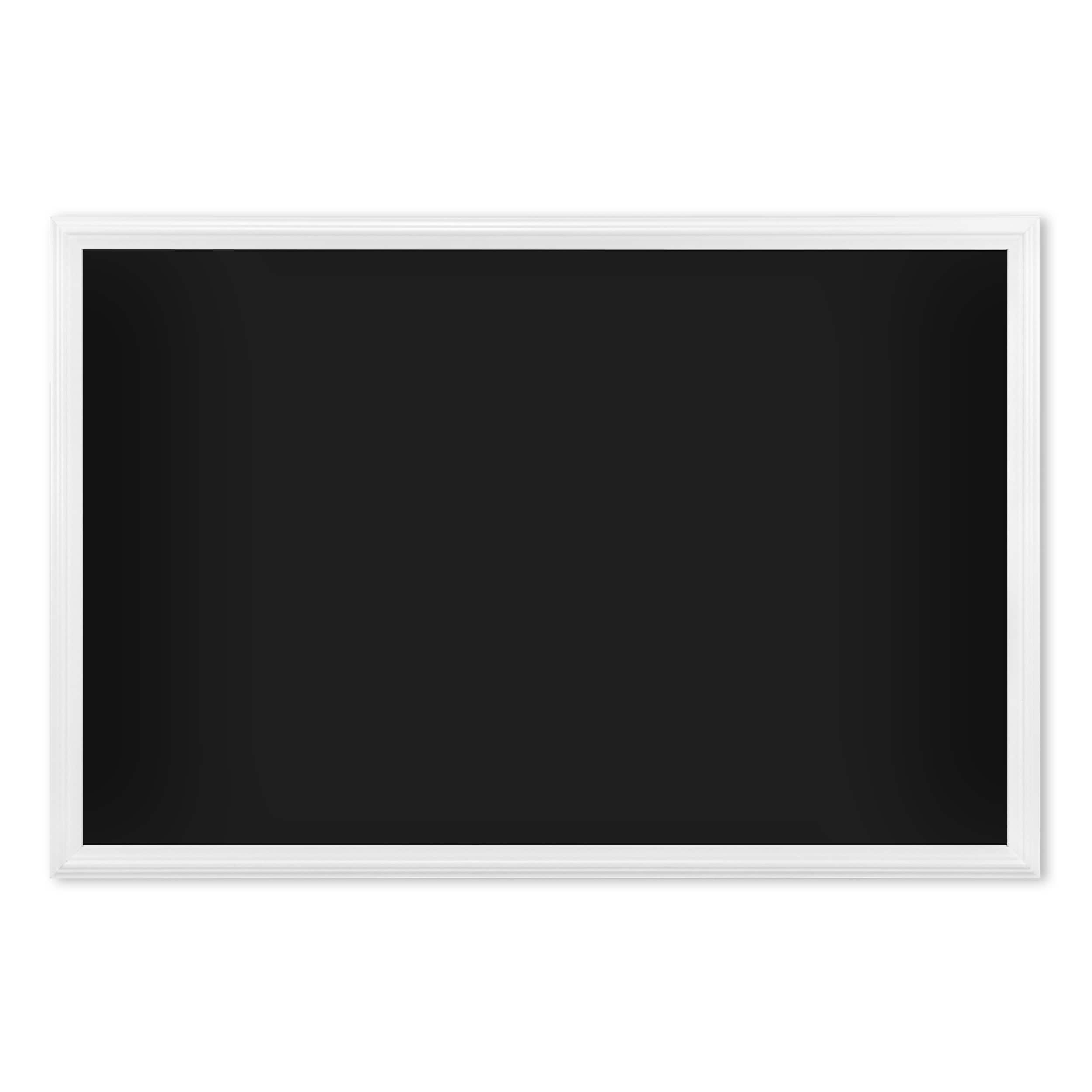 U Brands™ White 30'' x 20'' MDF Framed Chalkboard Décor