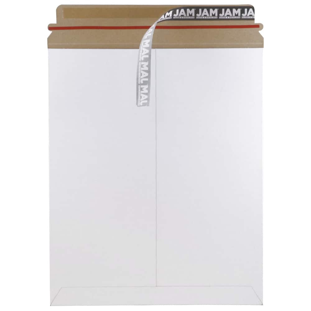 JAM Paper 11" x 13.5" Flat Photo Mailer Peel & Seal Closure Envelopes, 6ct.