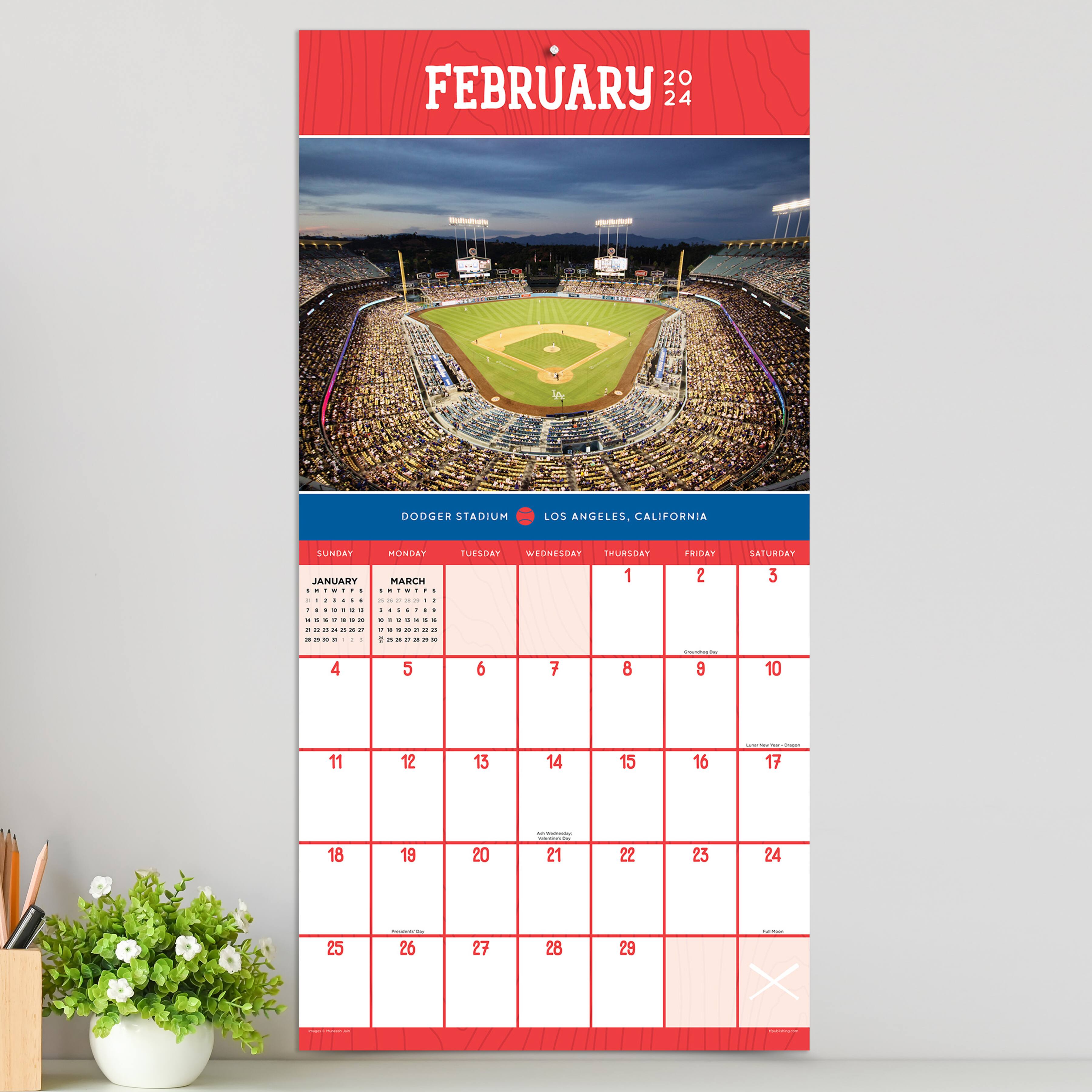 TF Publishing 2024 Ballparks Wall Calendar Michaels