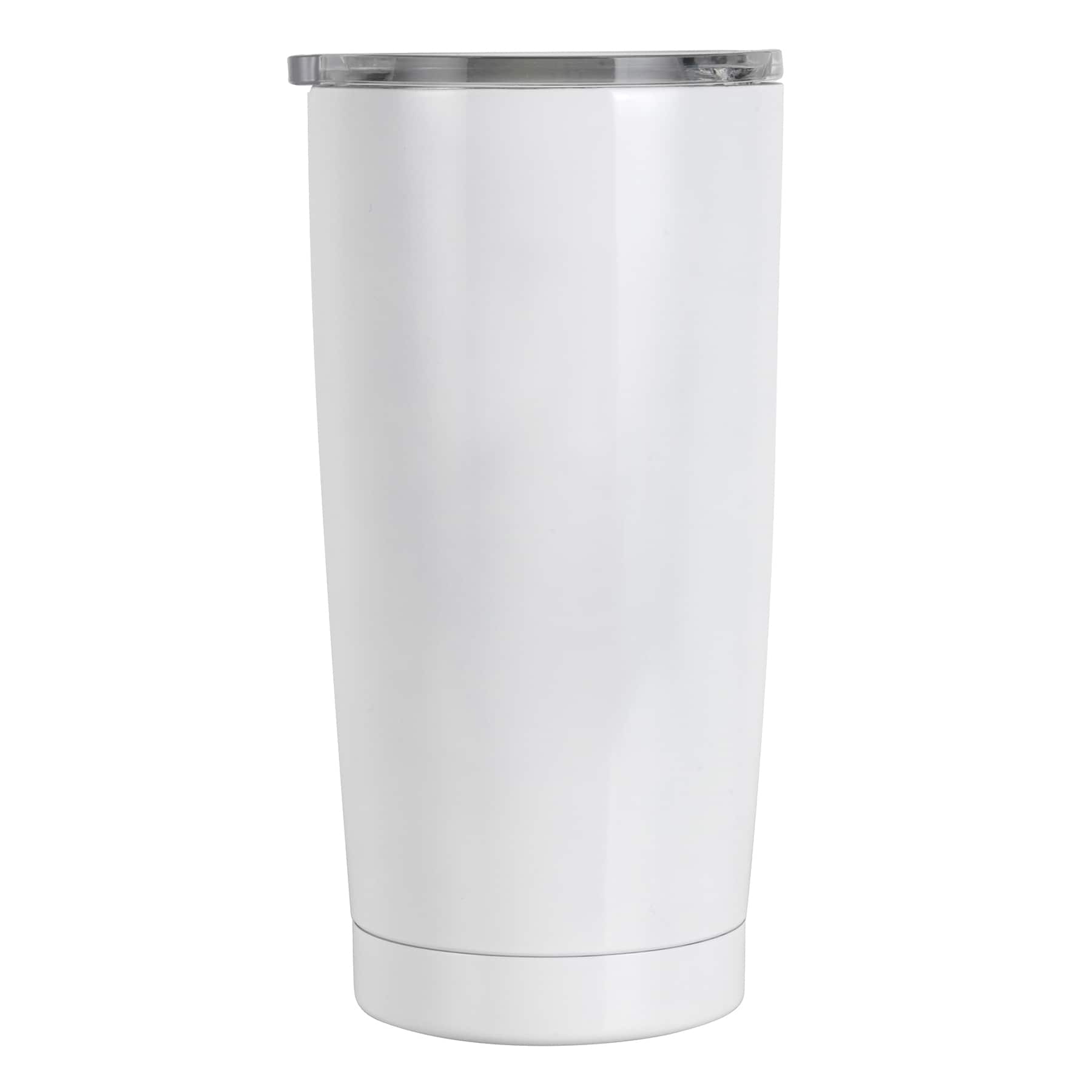 18.5oz. White Stainless Steel Tumbler by Celebrate It