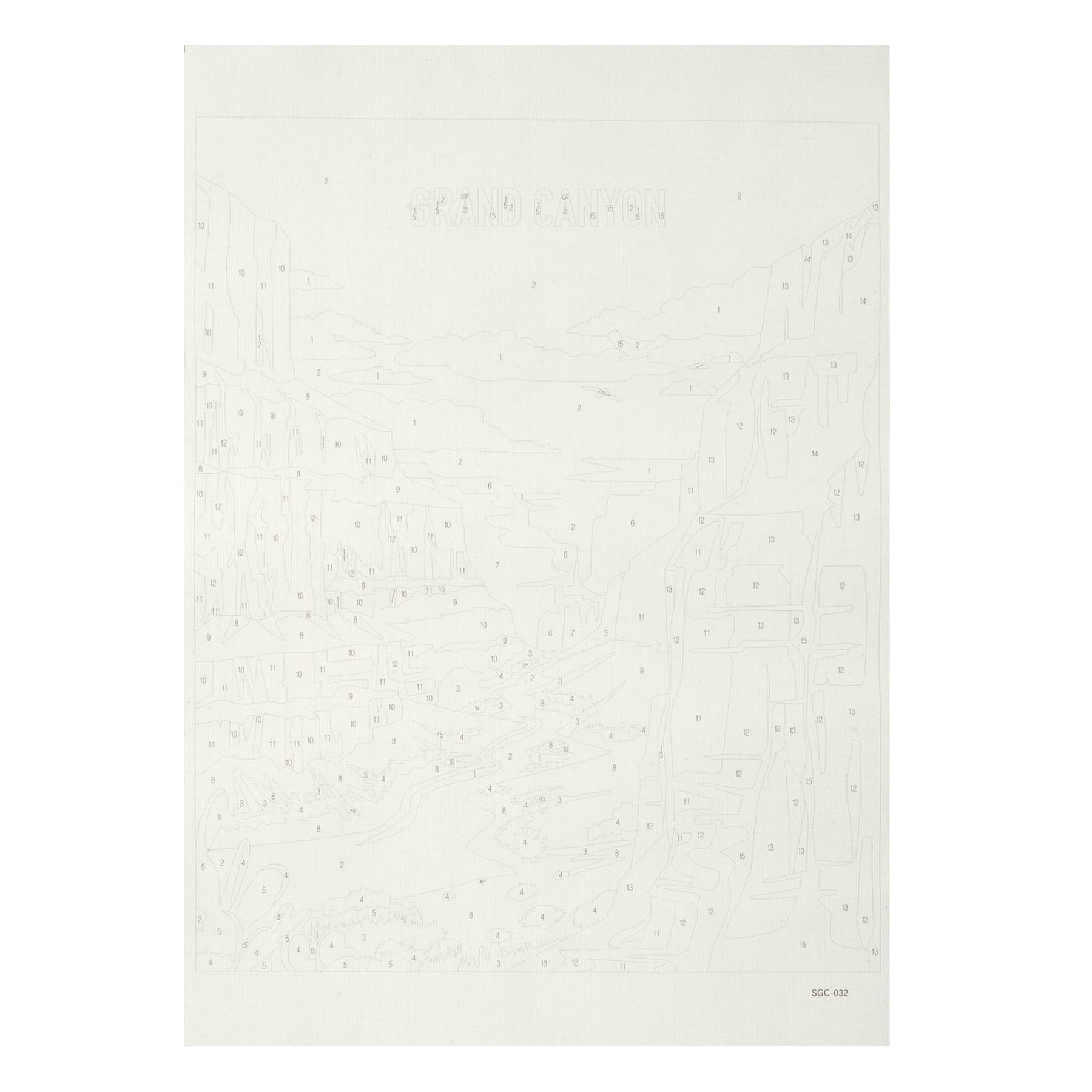 Grand Canyon Paint-by-Number Kit by Artist's Loft®