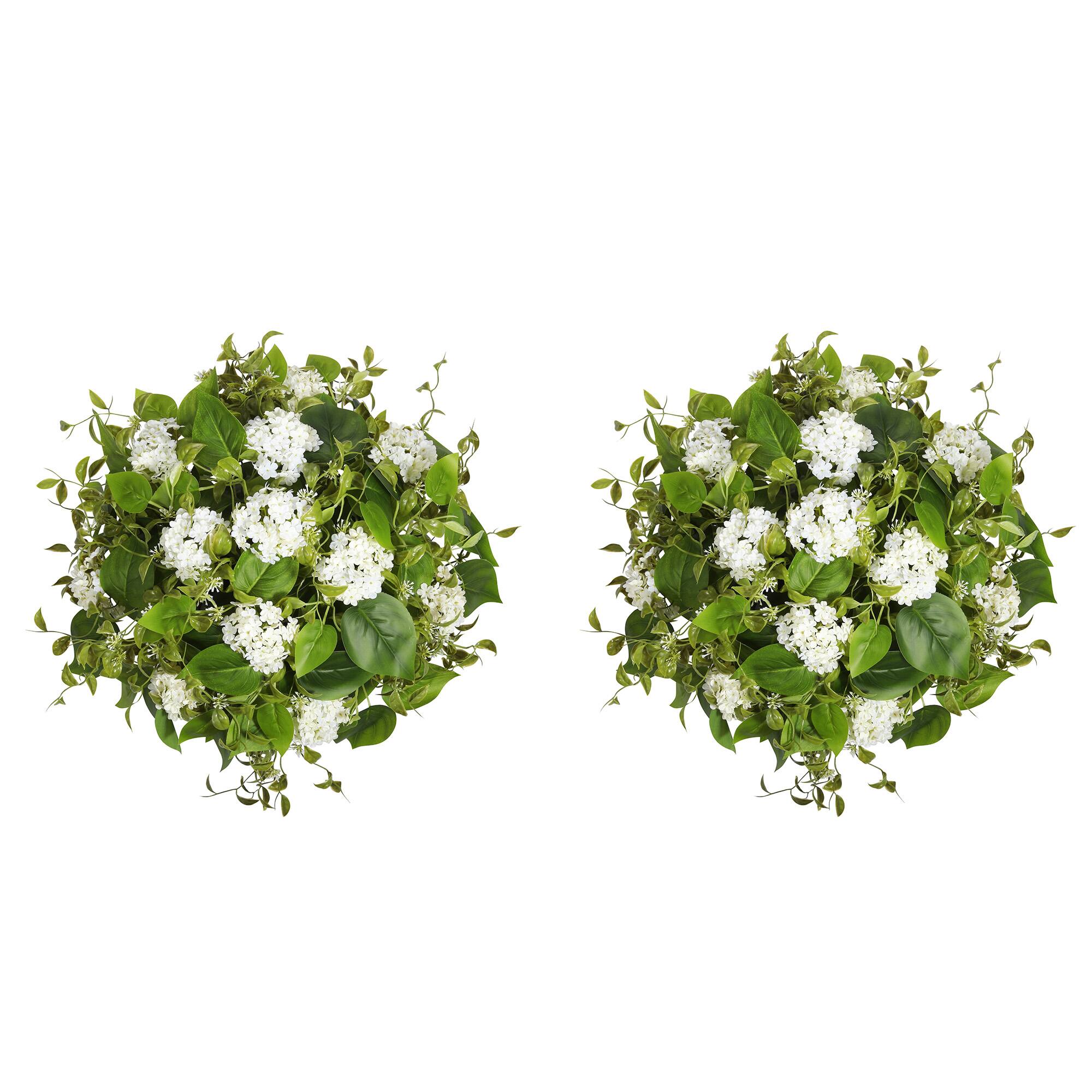 Haute Decor 22" Hydrangea Urn Filler with Adjustable Height Set