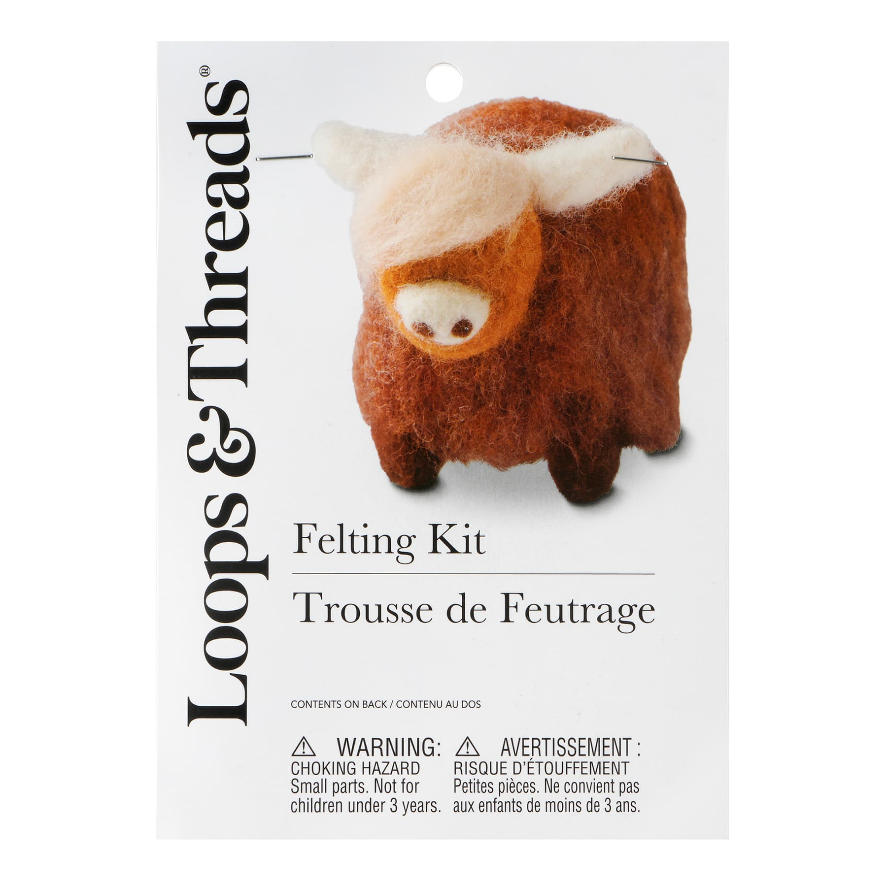 Highland Cow Felting Kit by Loops &#x26; Threads&#xAE;