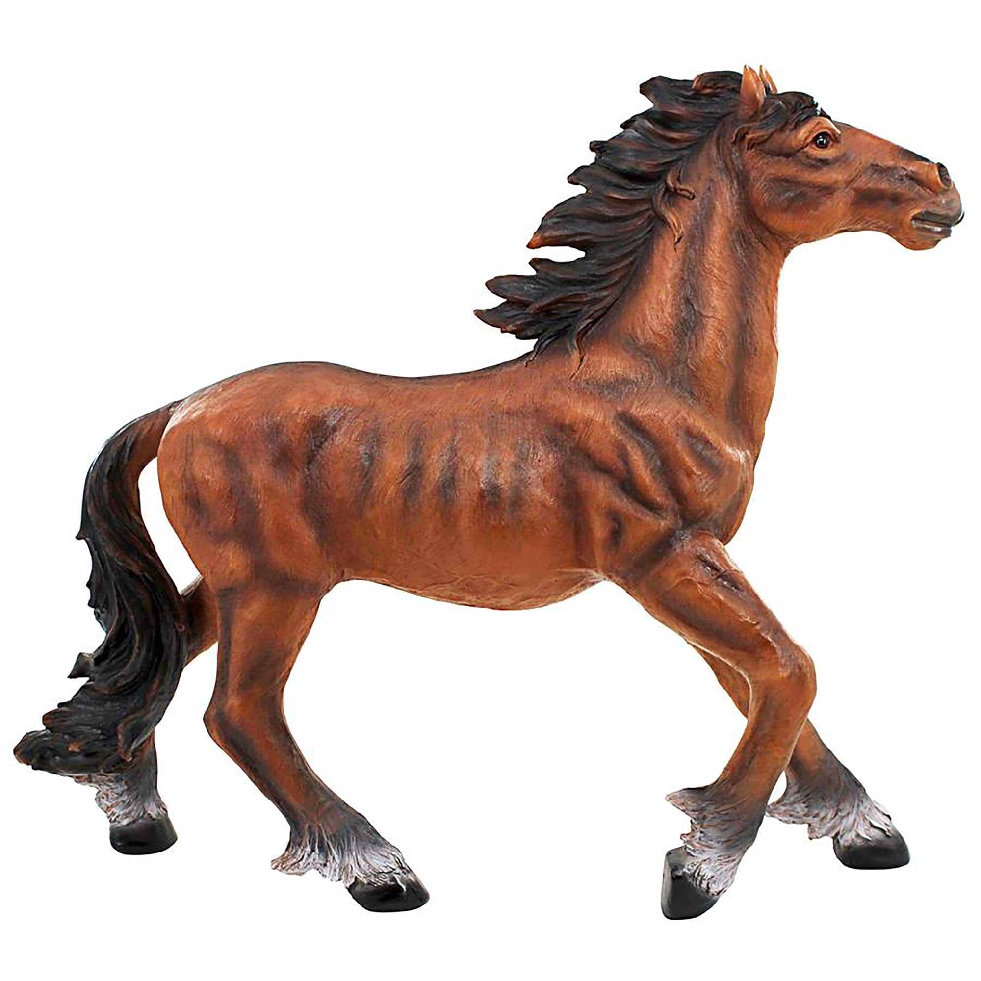 Design Toscano 23" Unbridled Running Wild Mustang Horse Statue