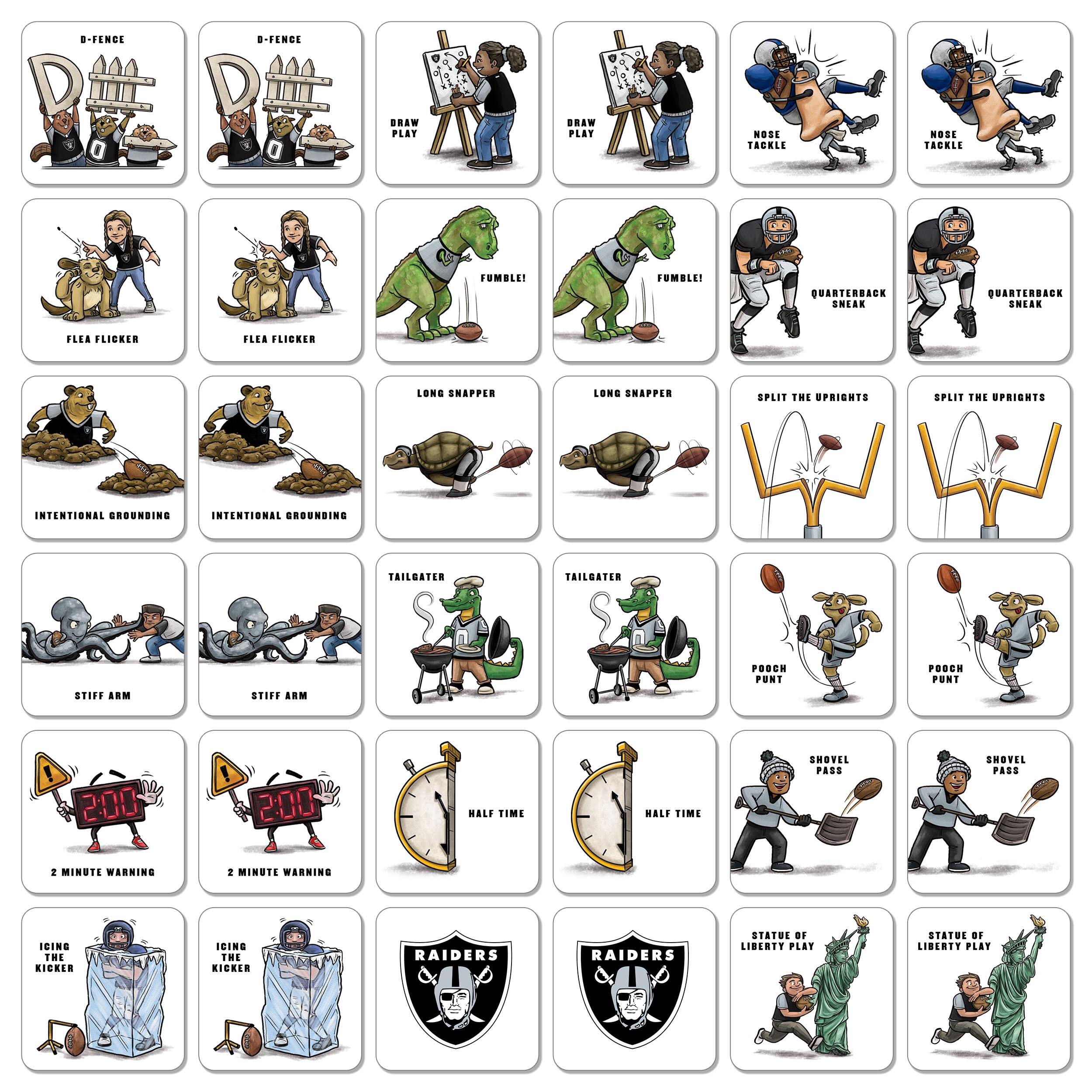NFL Memory Match Game