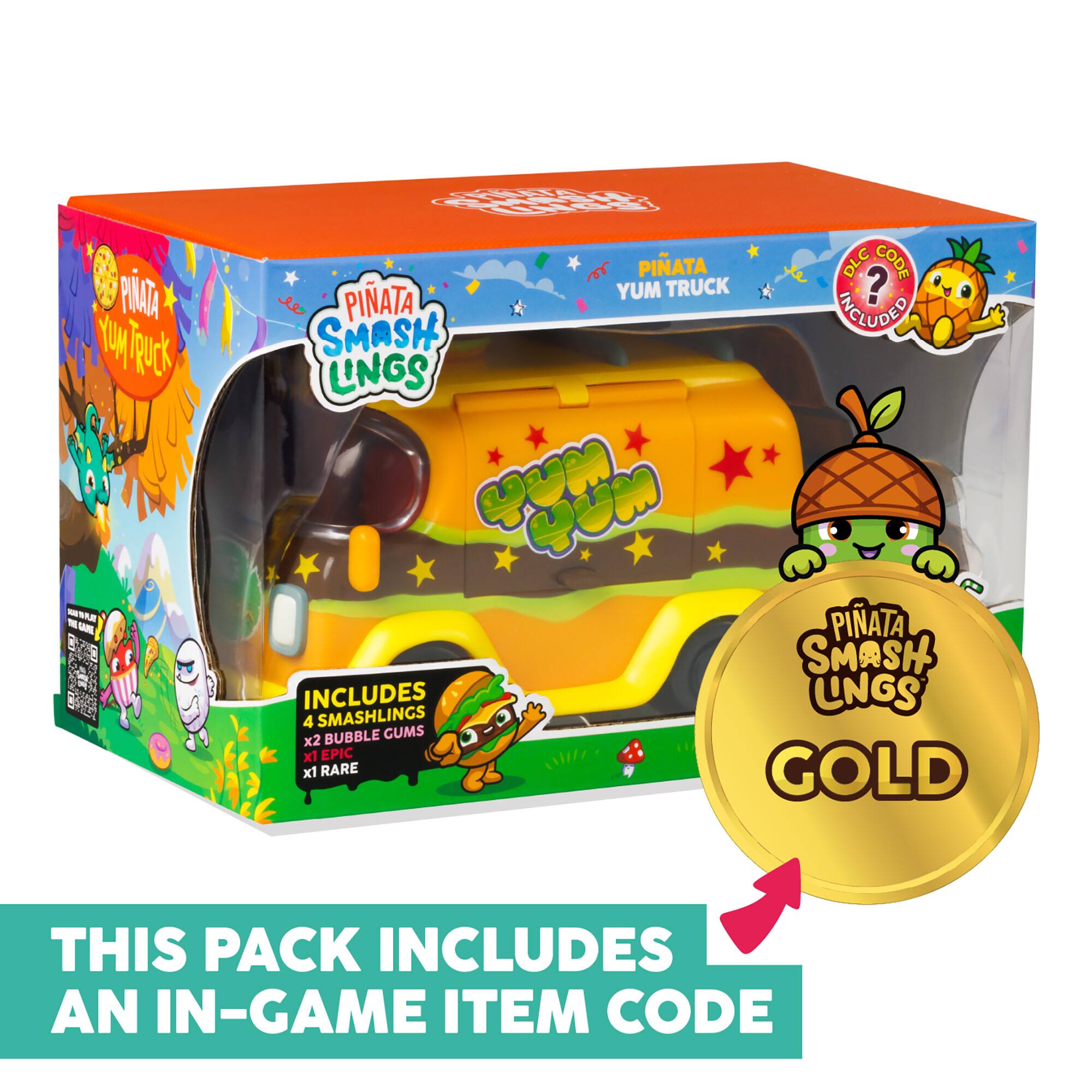 Pi&#xF1;ata Smashlings Yum Yum Truck Playset