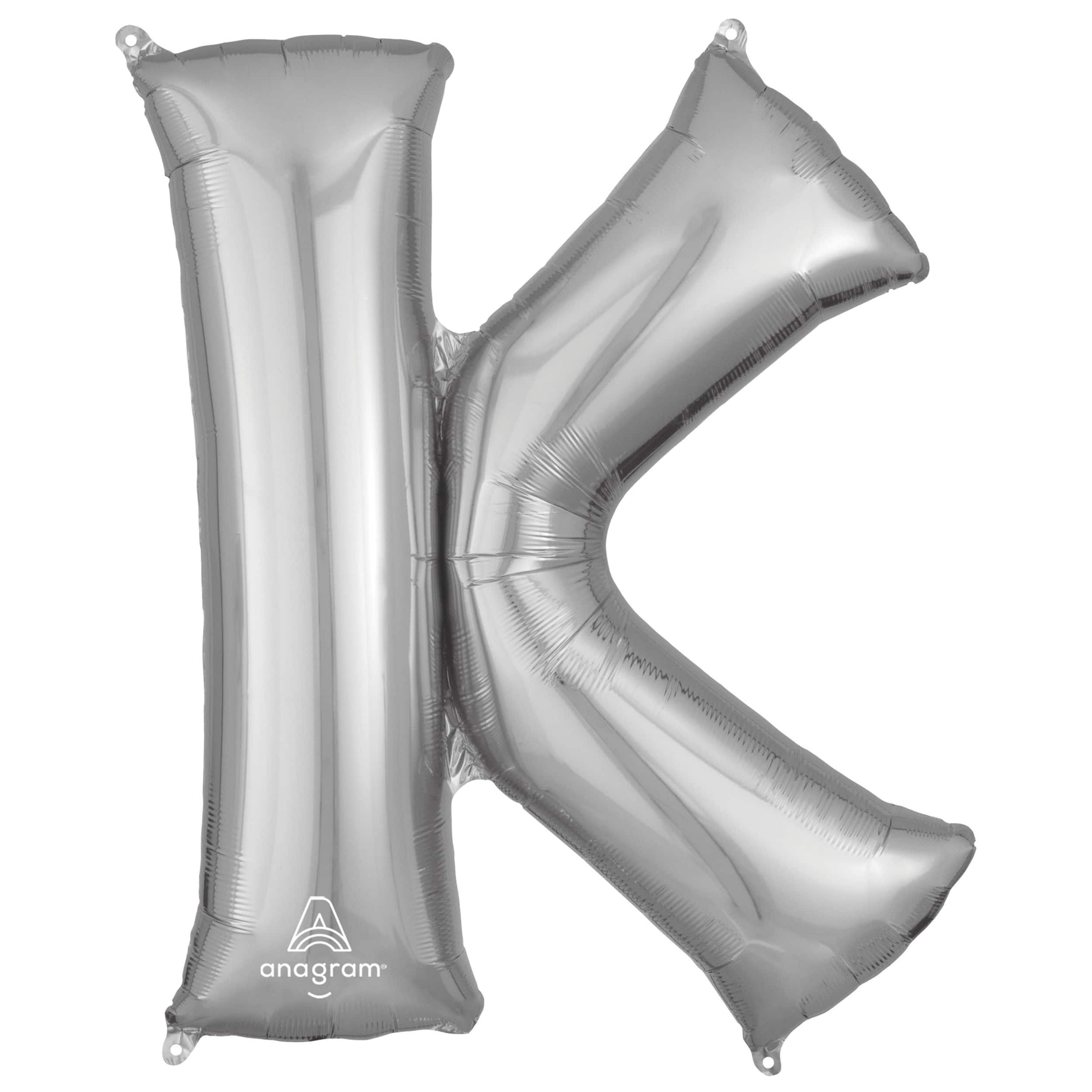 32&#x22; Silver Letter Foil Balloon