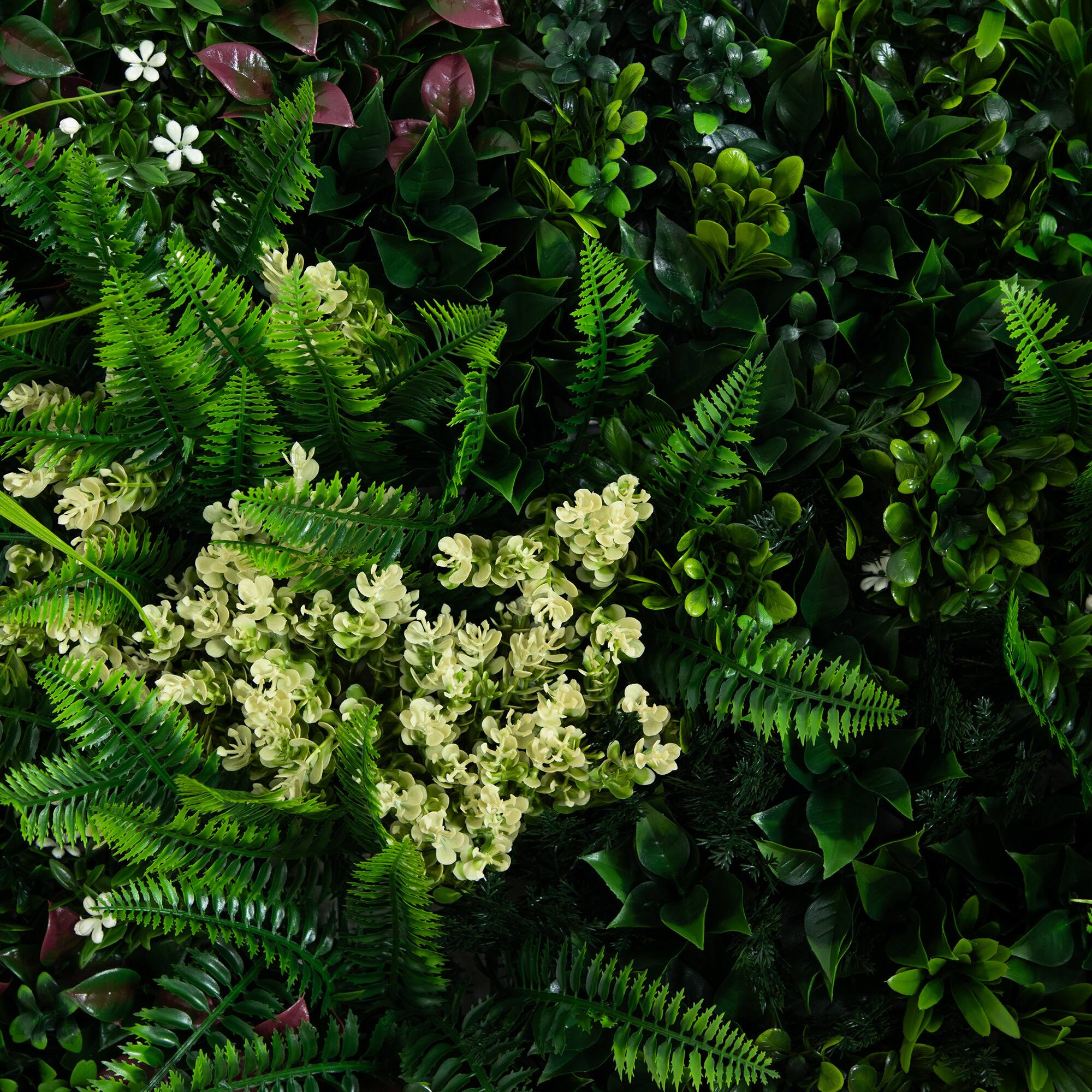 20" Corfu Island Artificial Living Wall Panels, 3ct.