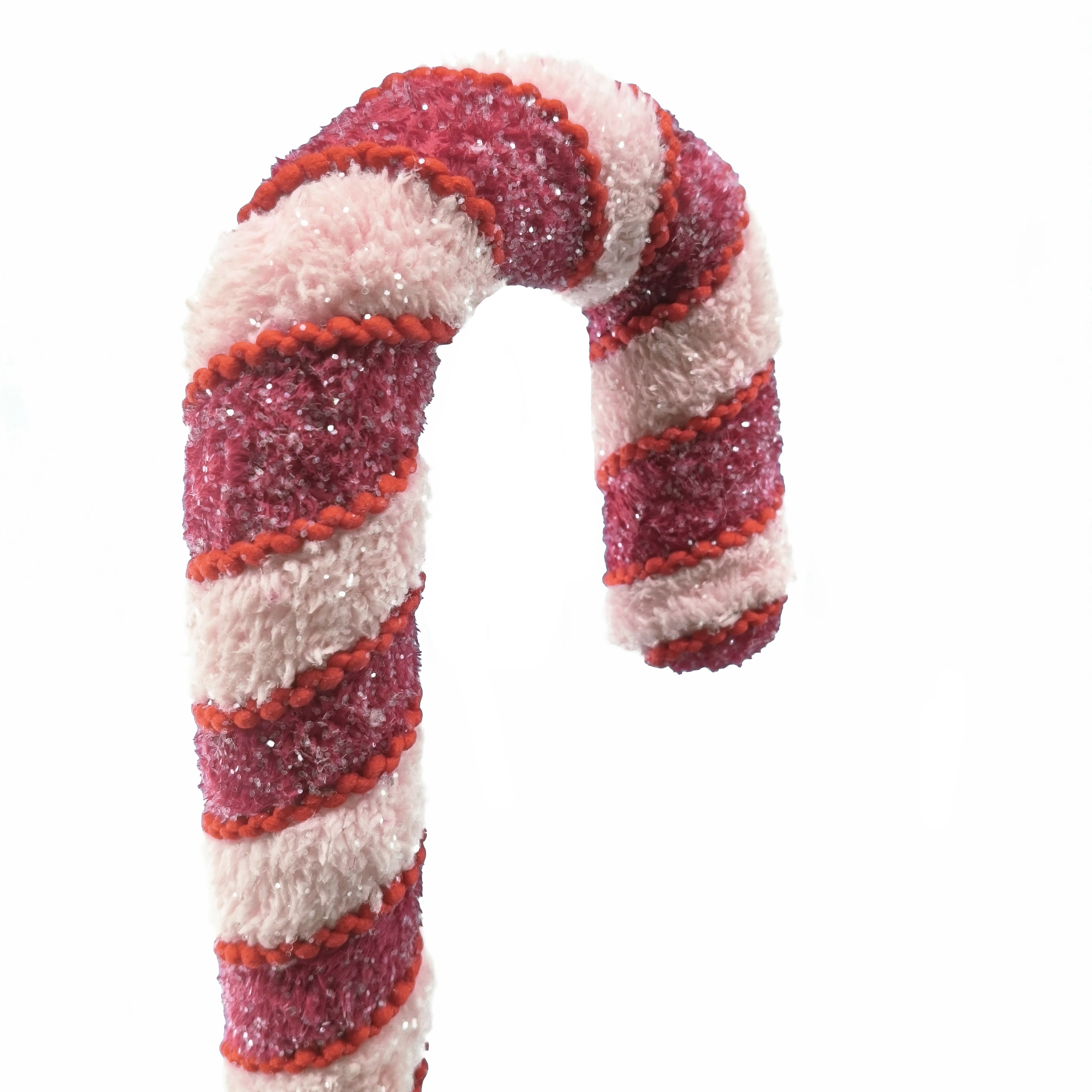 30.5&#x22; Pink &#x26; Red Twine Candy Cane Stem by Ashland&#xAE;