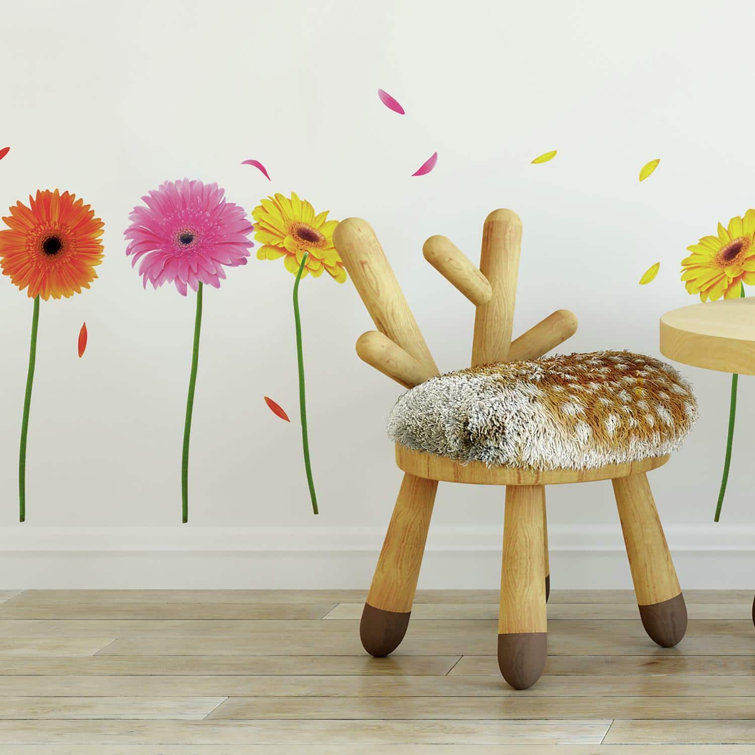 RoomMates Small Gerber Daisies Peel & Stick Wall Decals