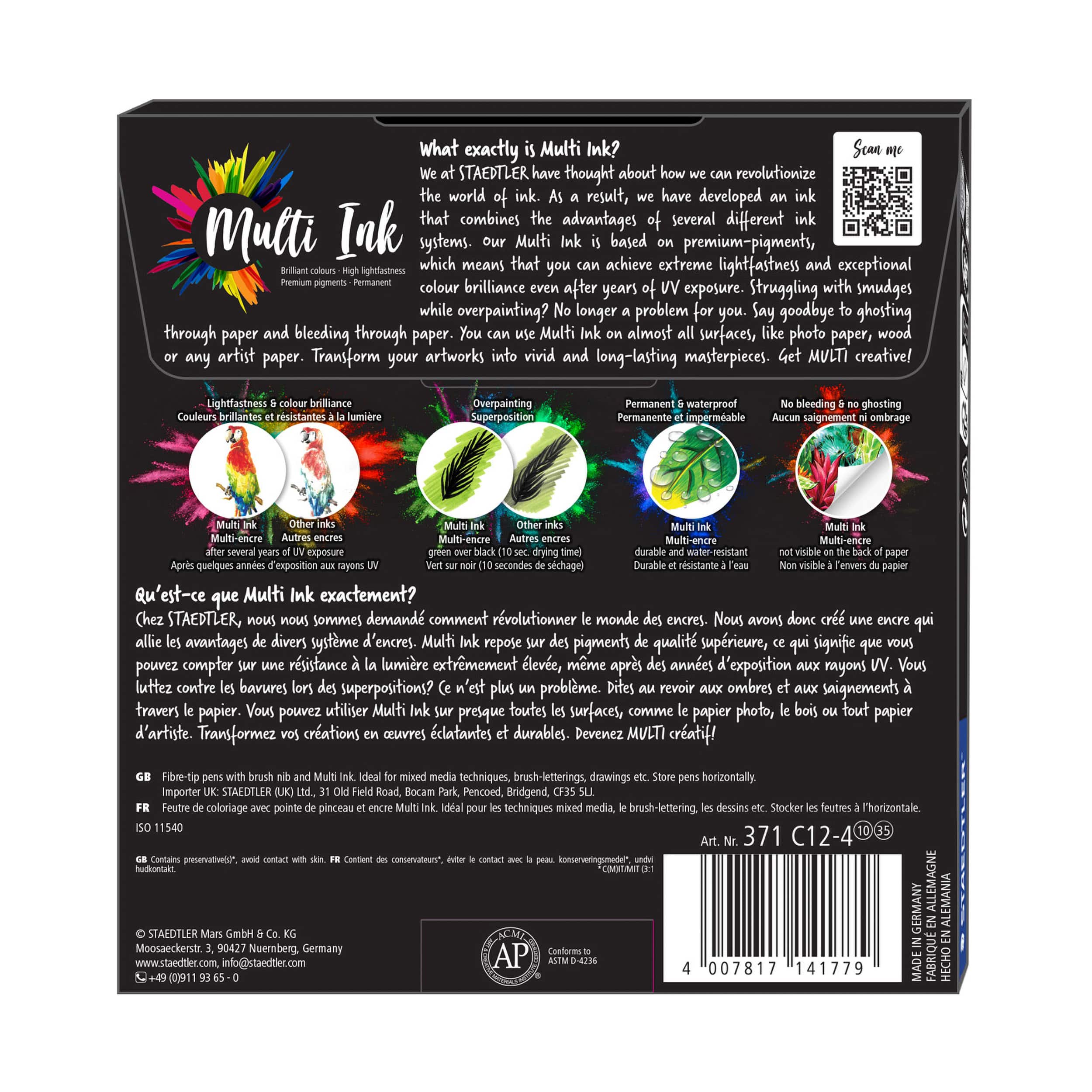 STAEDTLER® Pigments Arts Pastel Brush Pen Set