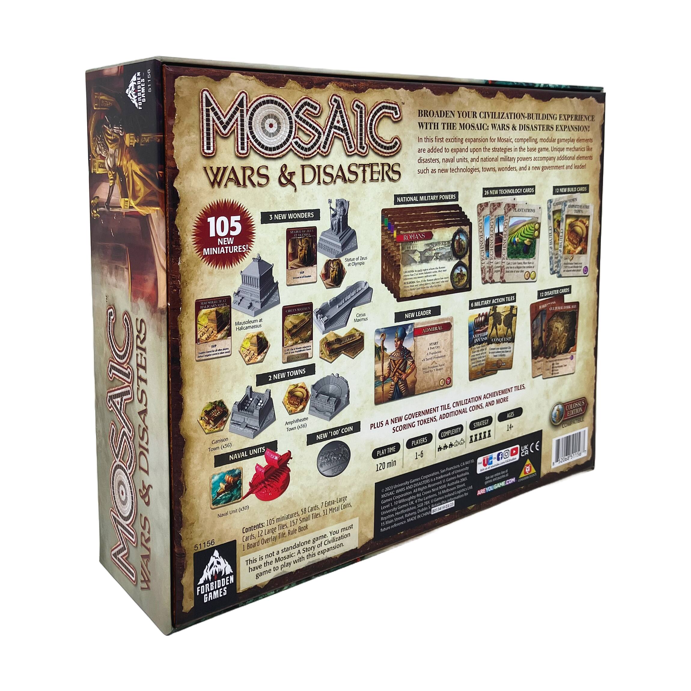 Mosaic: Wars & Disasters Expansion - Colossus Edition
