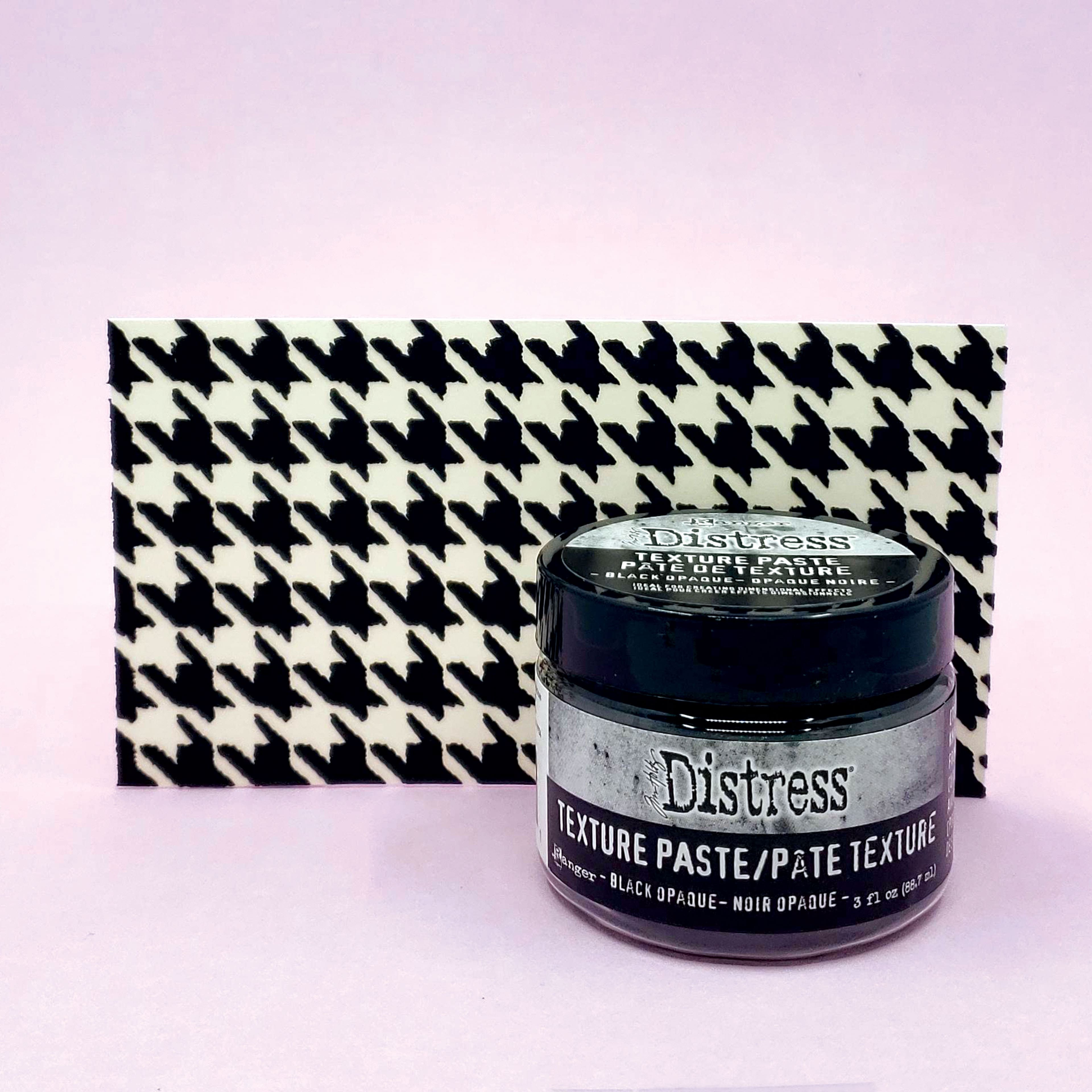 Tim Holtz&#xAE; Distress&#xAE; Black Opaque Texture Paste