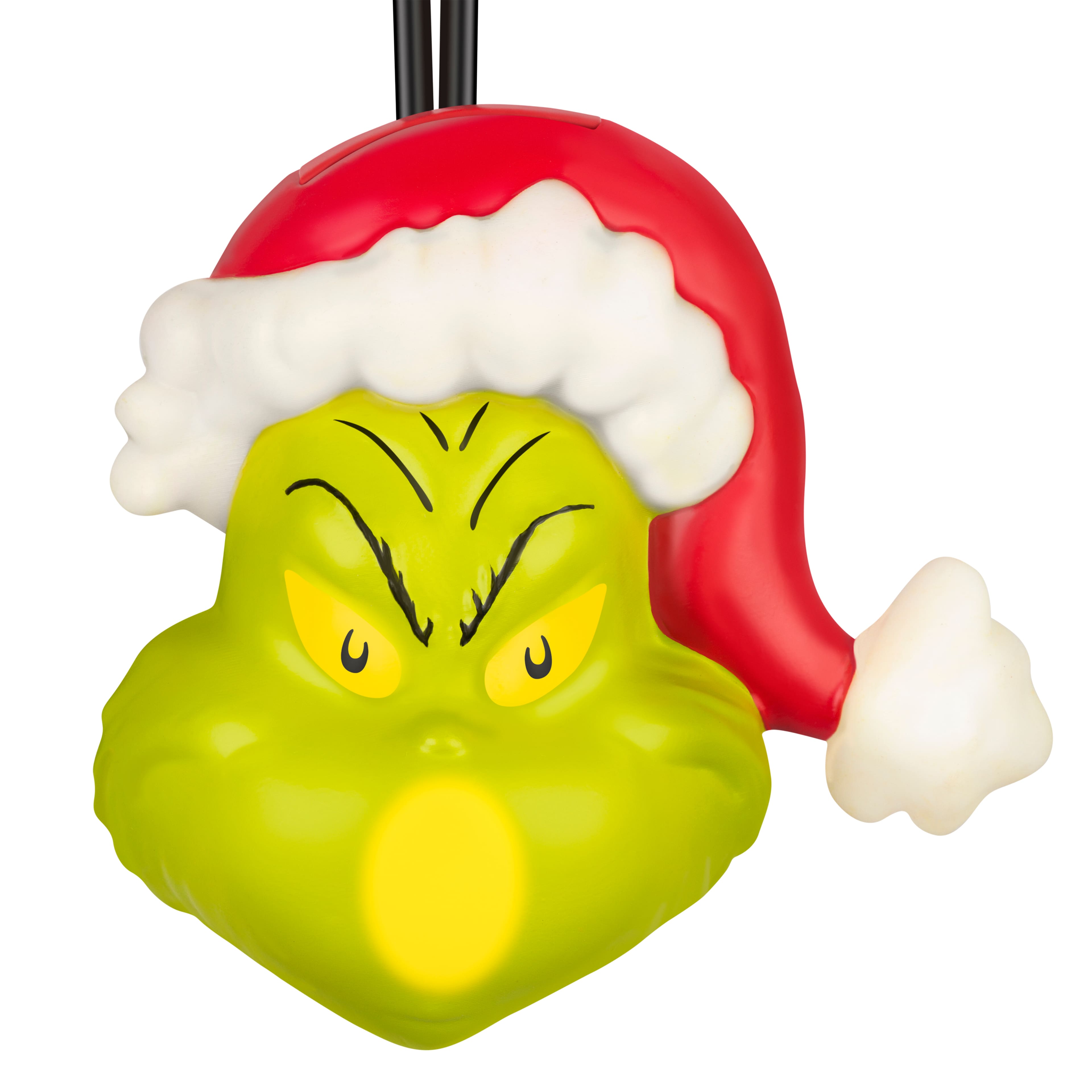 EmoteGlow&#x2122; 8ct. Christmas Grinch Musical String Lights