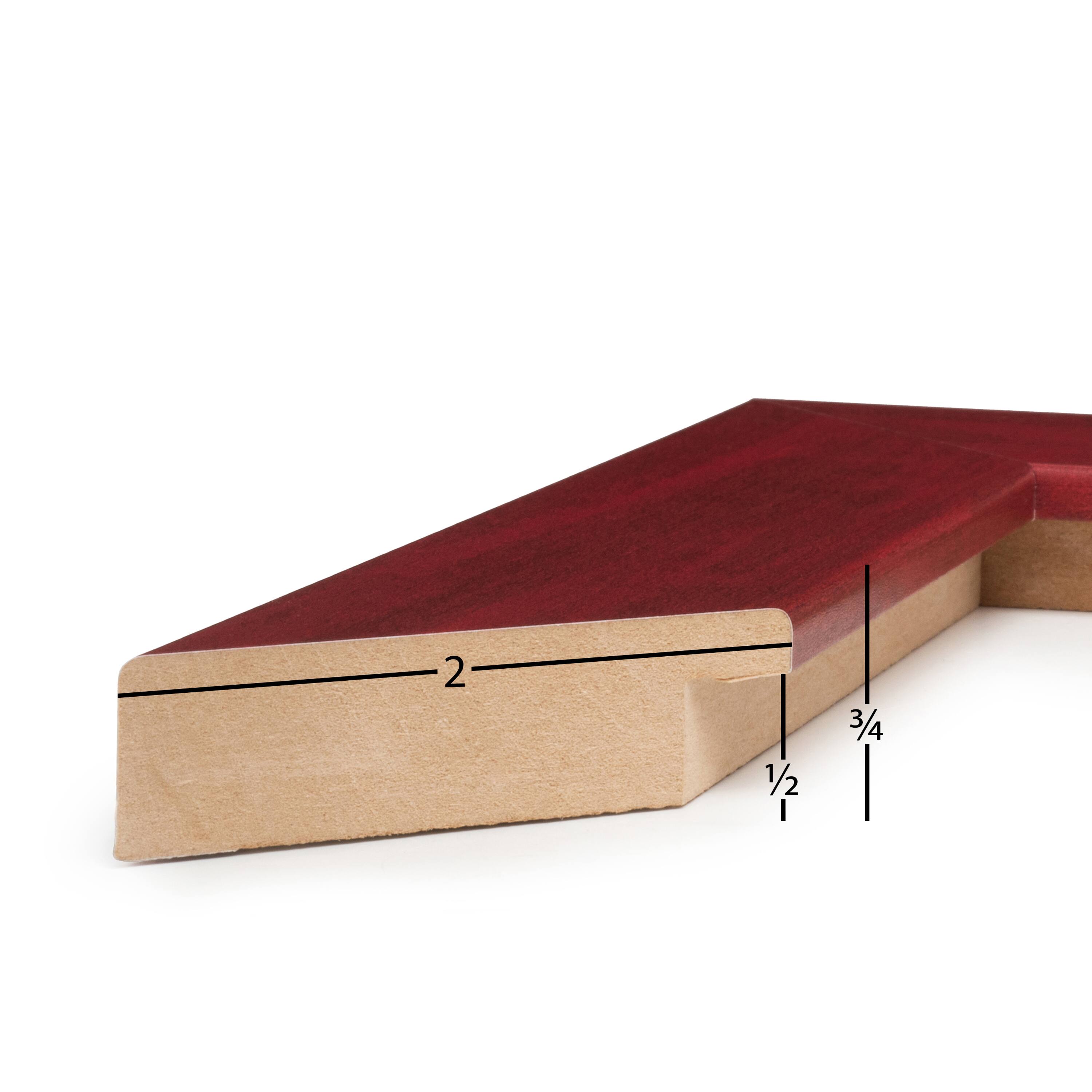 Frame USA Colori Large Red Single Image Picture Frame