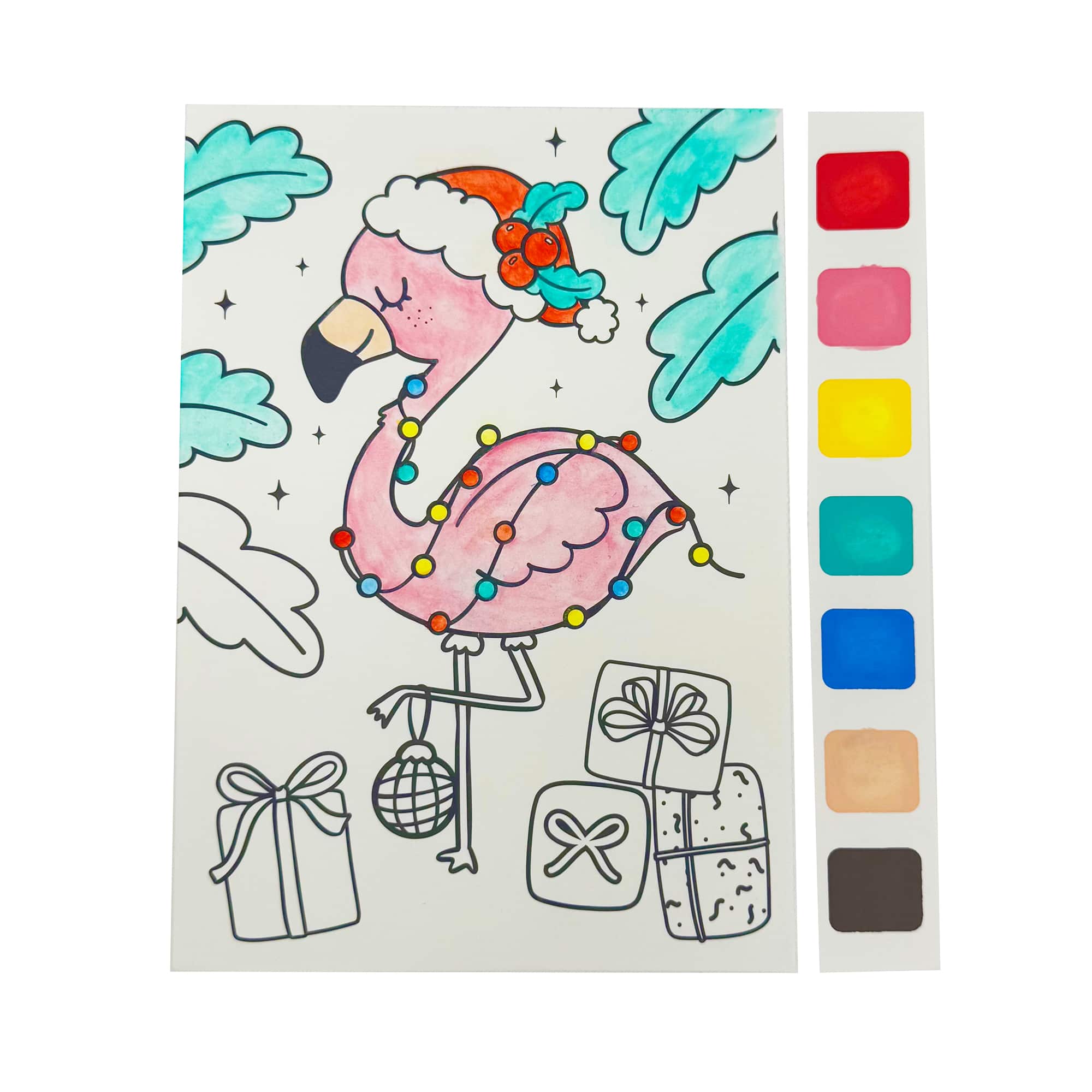 VIVID by Brea Reese&#xAE; Surfin&#x27; Santa Holiday Watercolor Pad Kit