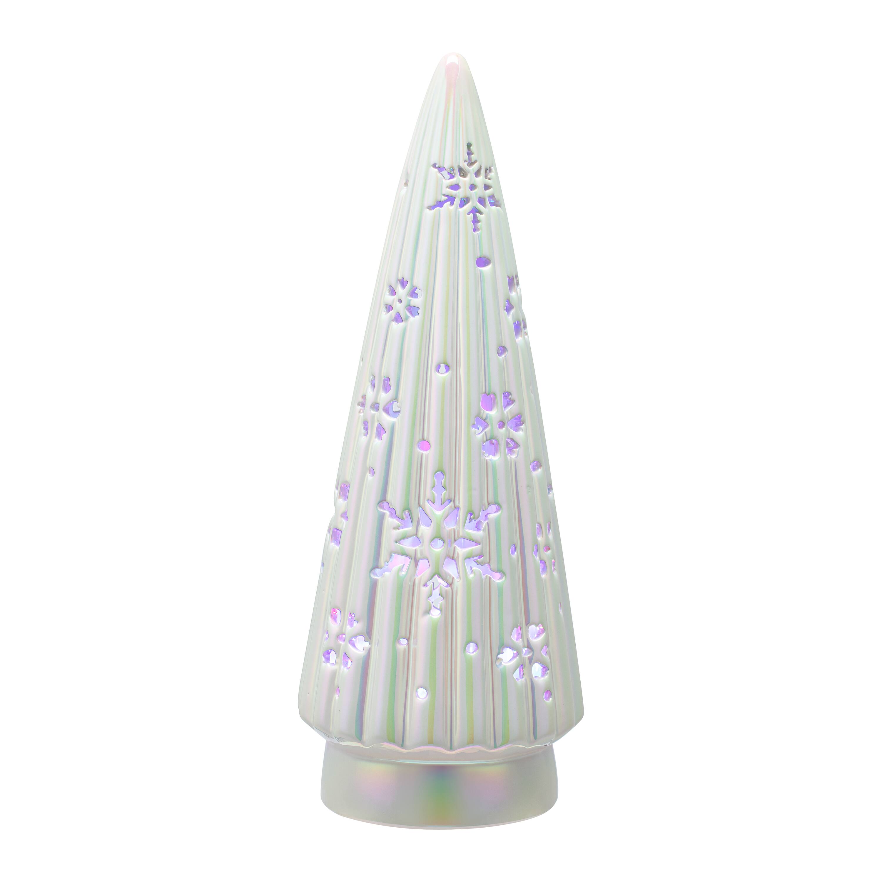 90th Anniversary Collection Snowflake 16" LED Kaleidoscope Tree
