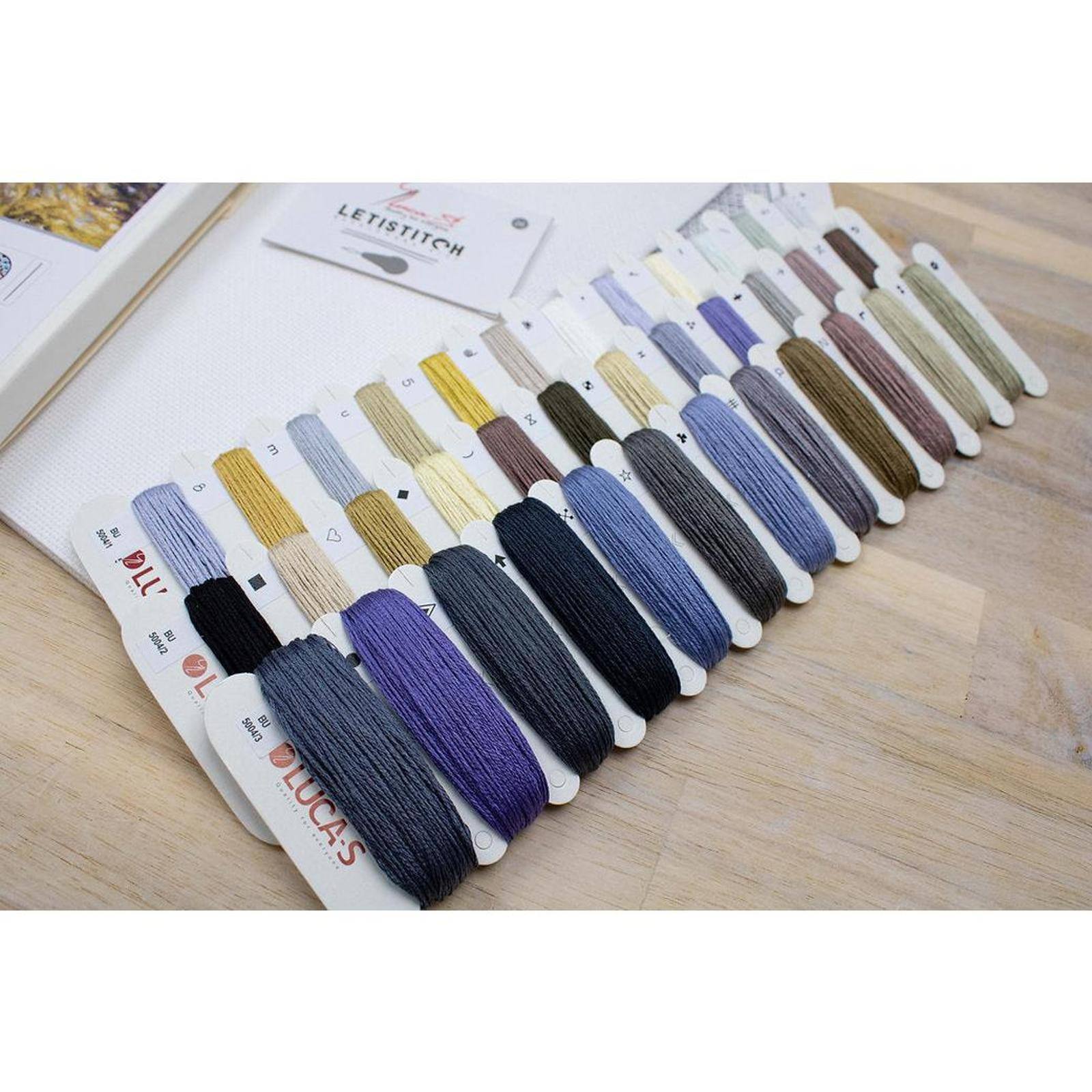 Luca-S Snowfall Counted Cross Stitch Kit