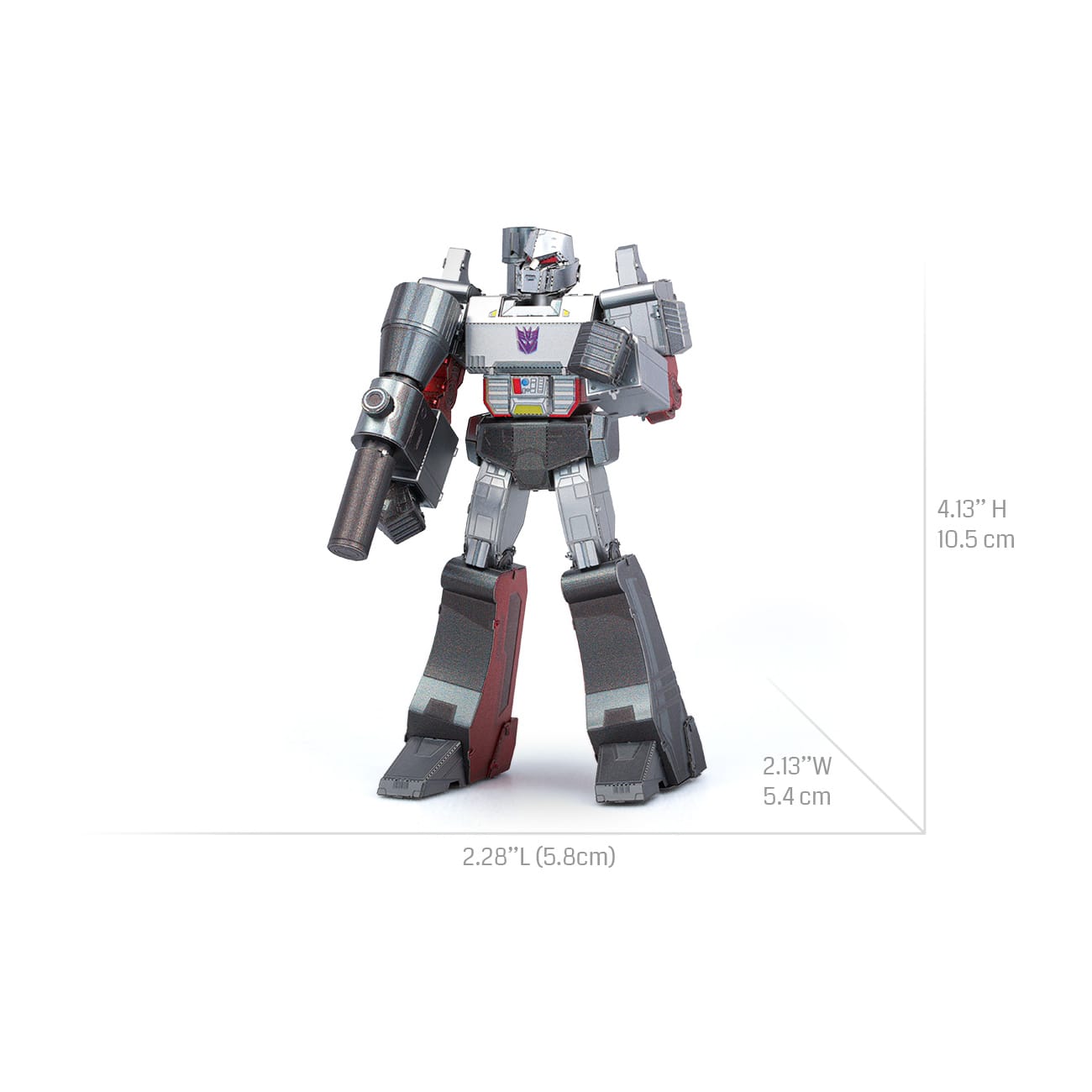 Metal Earth 3D Metal Model Kit - Transformers Color Megatron