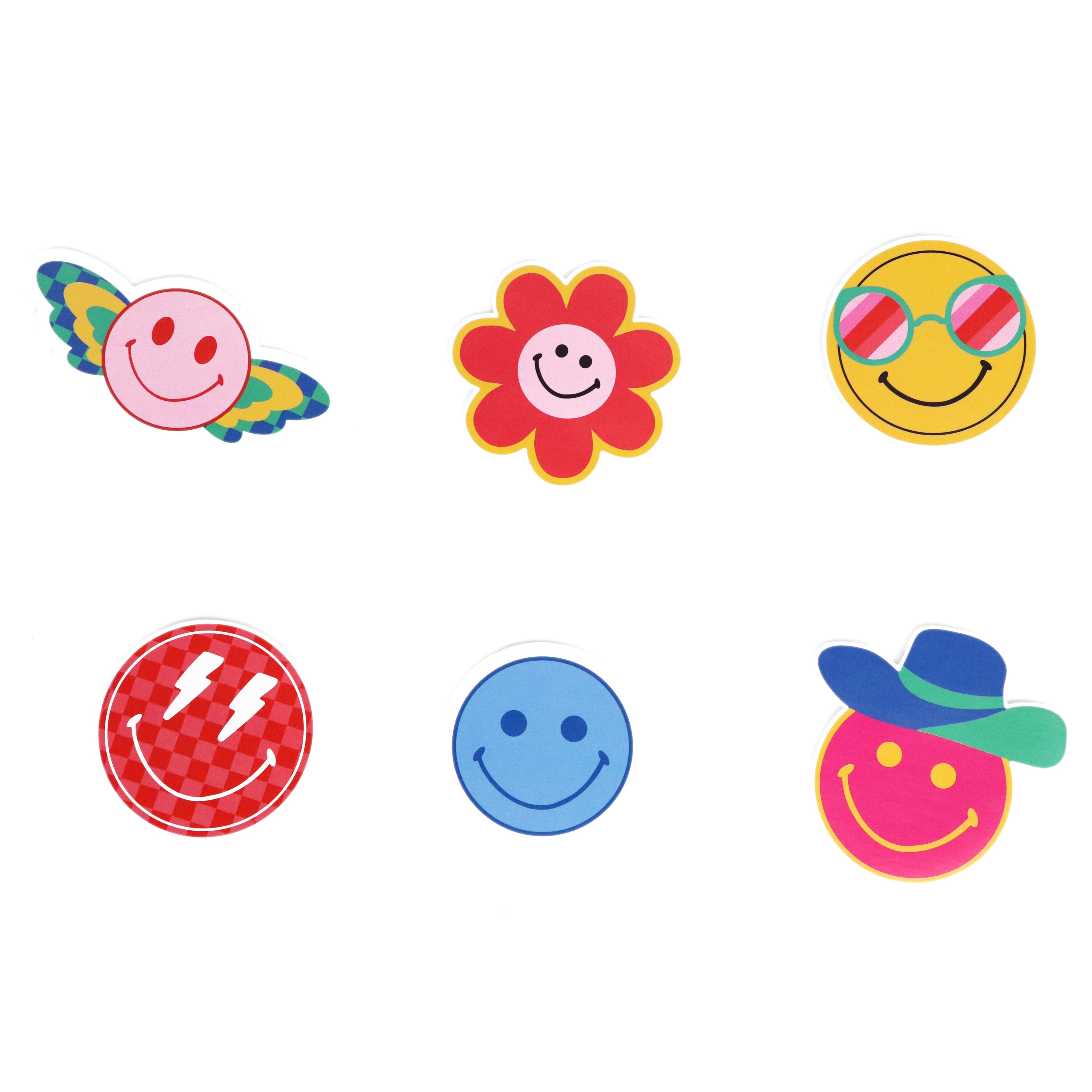 Smiley Face Vinyl Die-Cut Stickers by Recollections&#x2122;