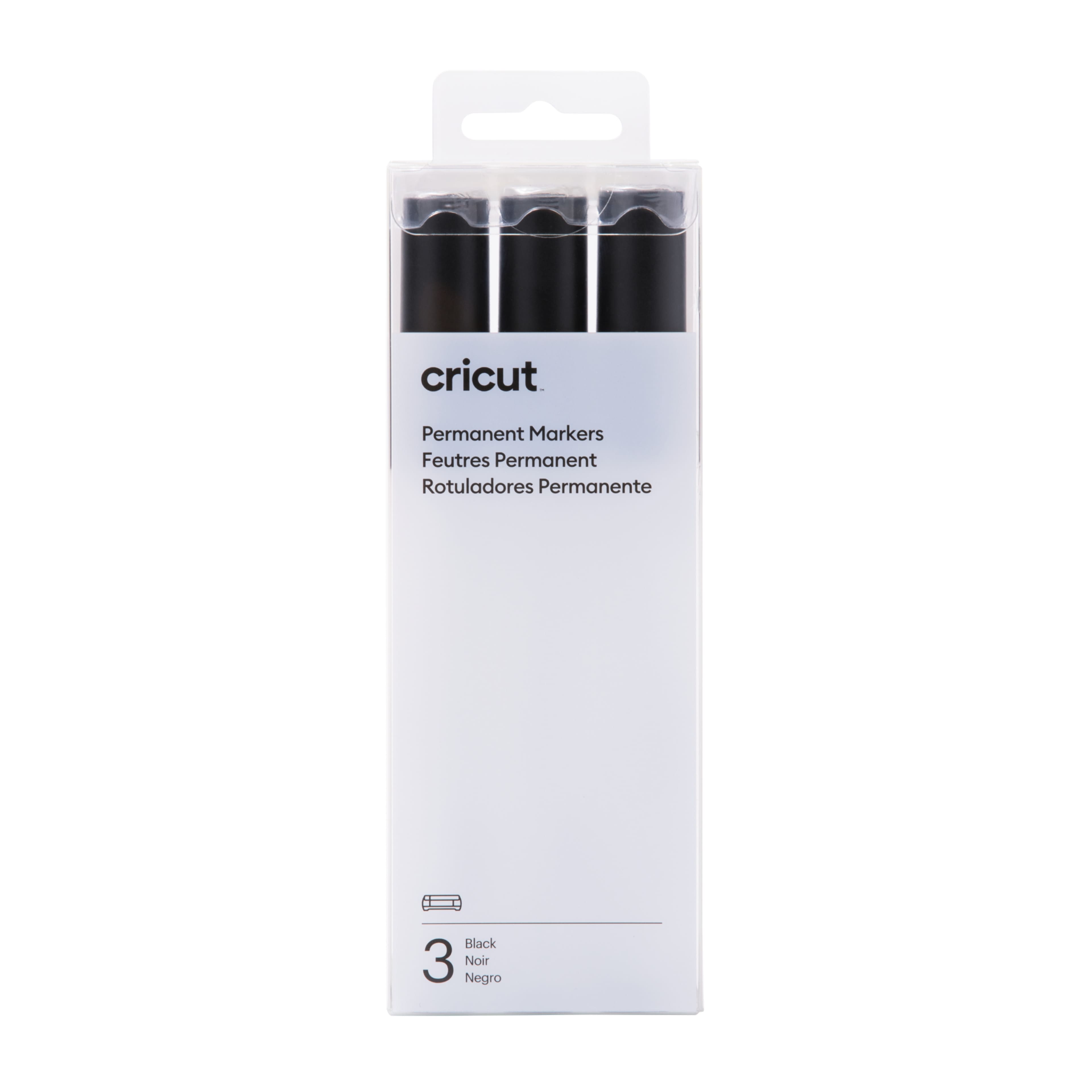 Cricut Joy Extra Fine Point Pens, 0.3 mm (3 ct) | Black, Red, Blue