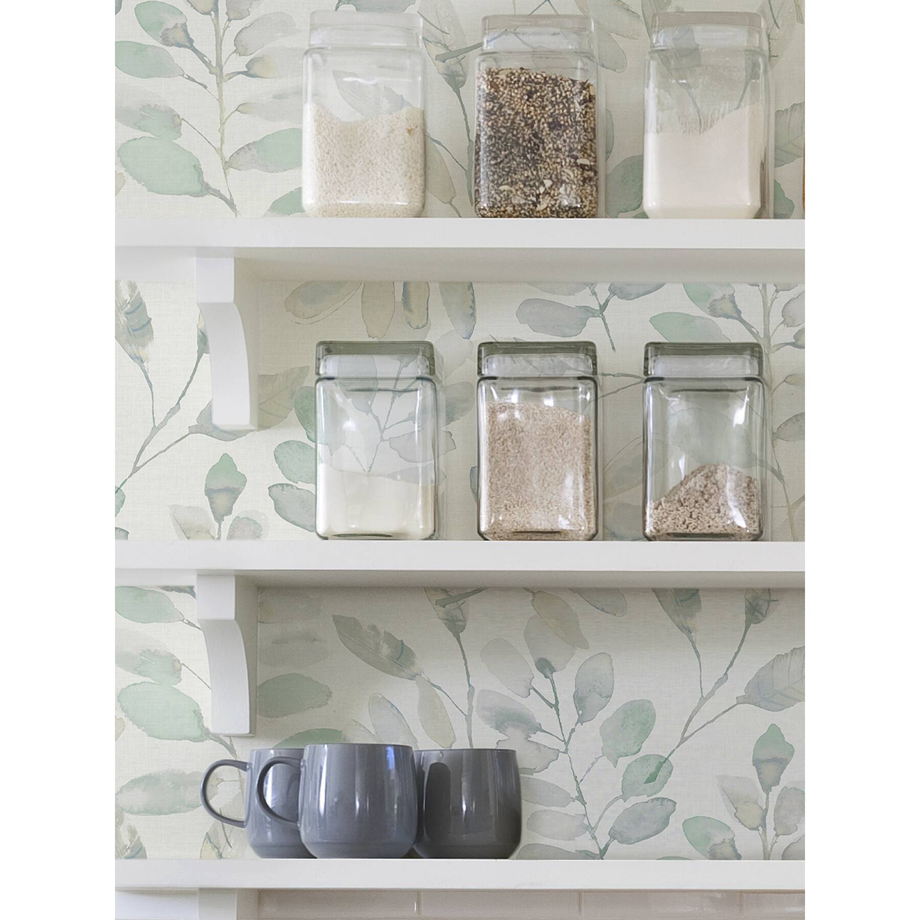 InHome Fable Leaf Peel & Stick Wallpaper