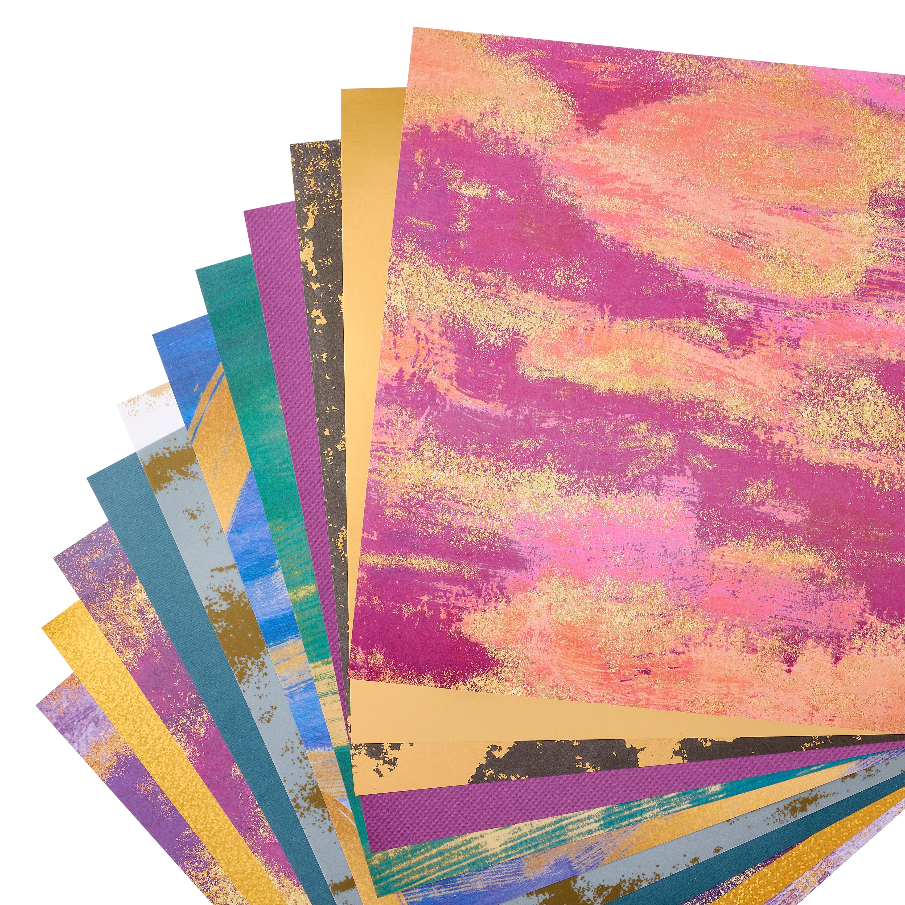 12&#x22; x 12&#x22; Glisten &#x26; Gleam Paper Pad by Recollections&#x2122;, 24 Sheets