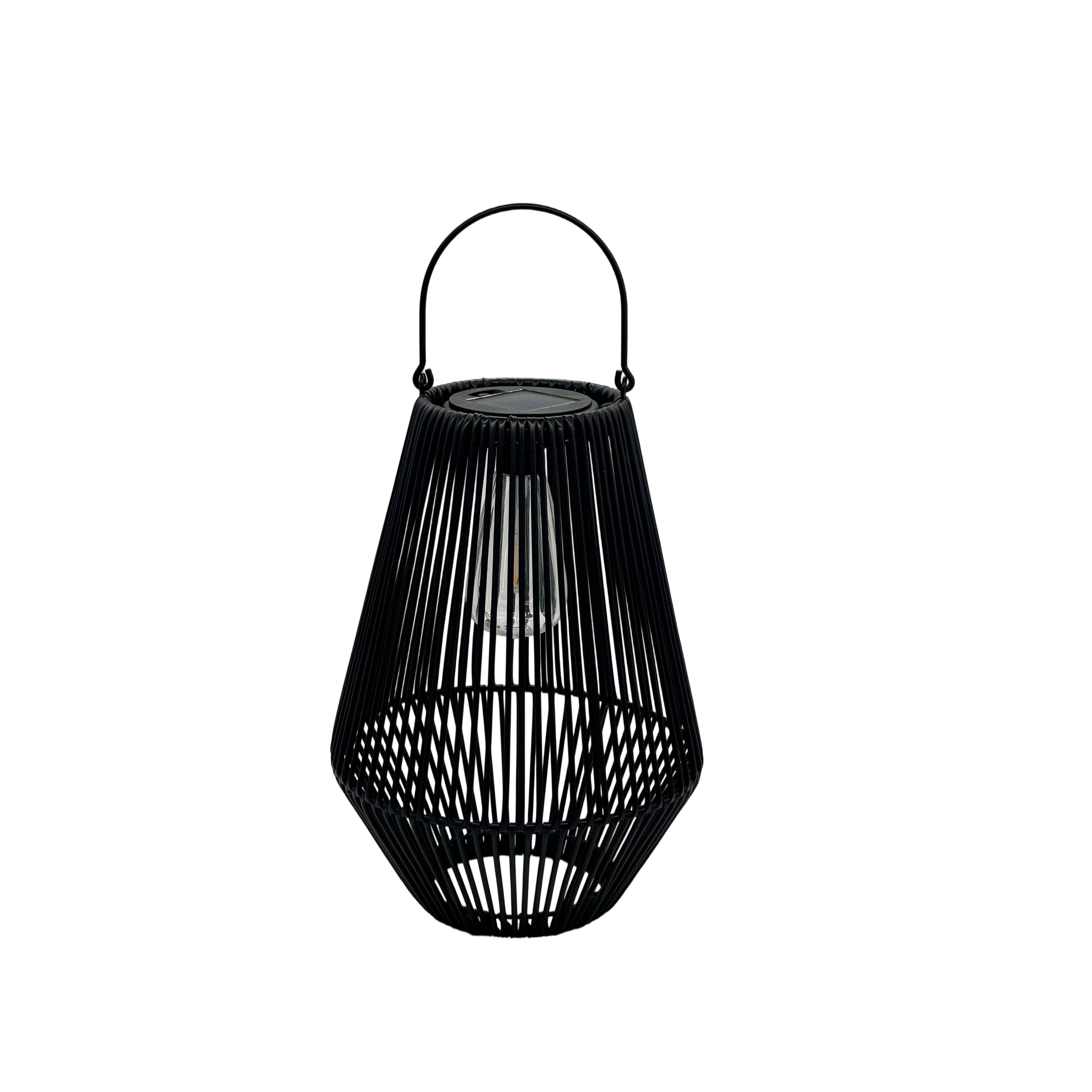 13.5&#x22; Cage Solar Lantern by Ashland&#xAE;
