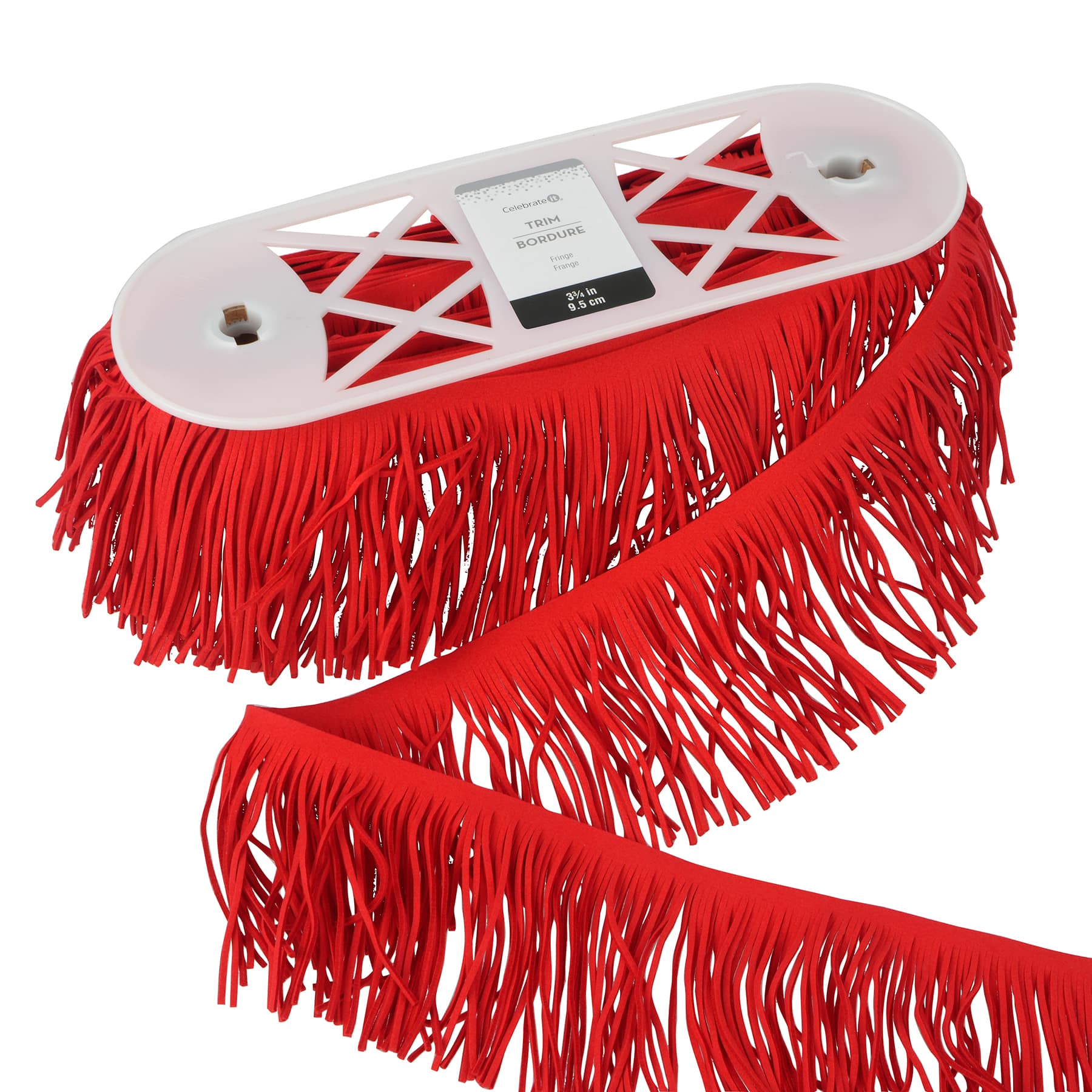 3.75&#x22; Flocked Fringe Trim by Celebrate It&#xAE;