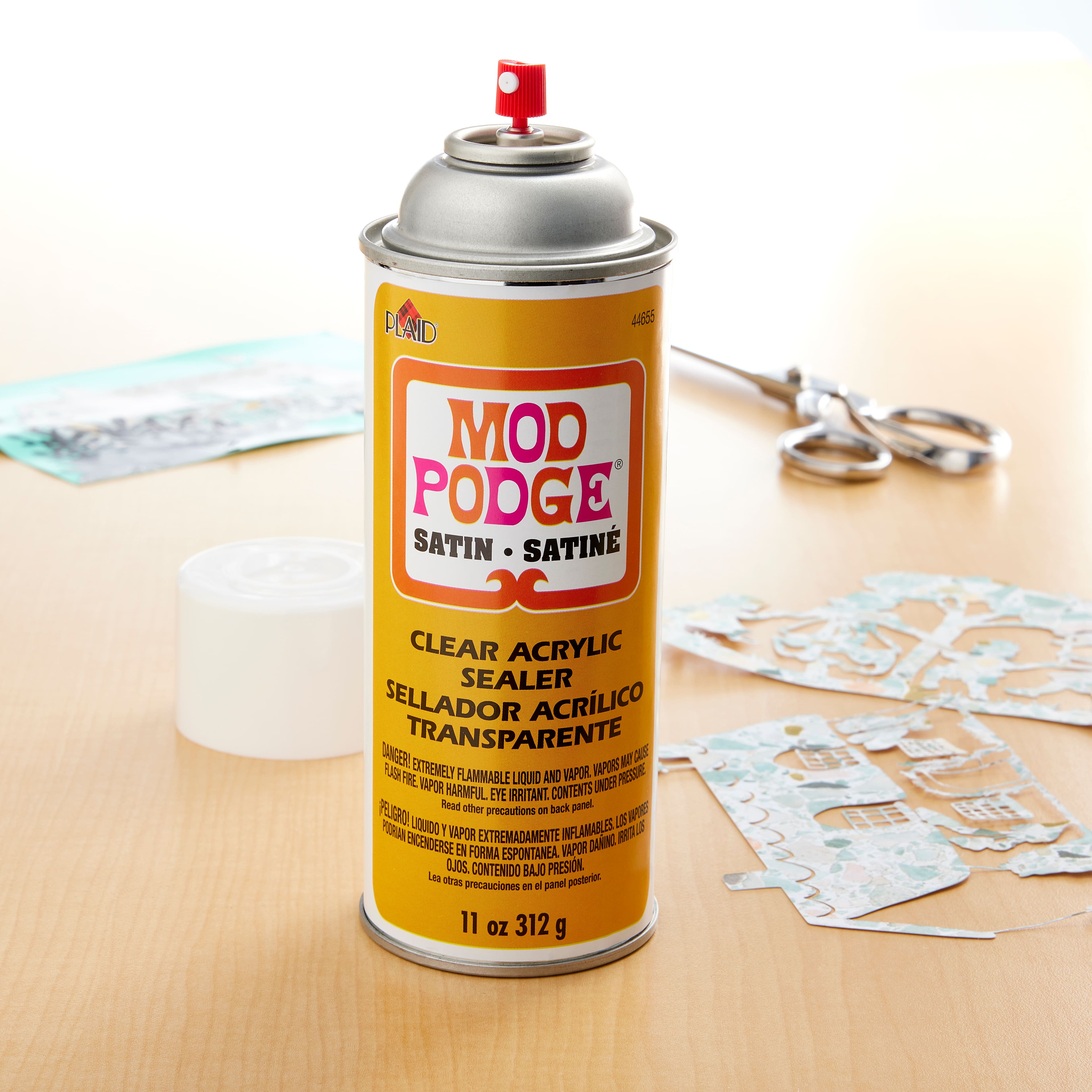  Mod Podge Pearlized Spray Sealer (11-Ounce) : Tools & Home  Improvement