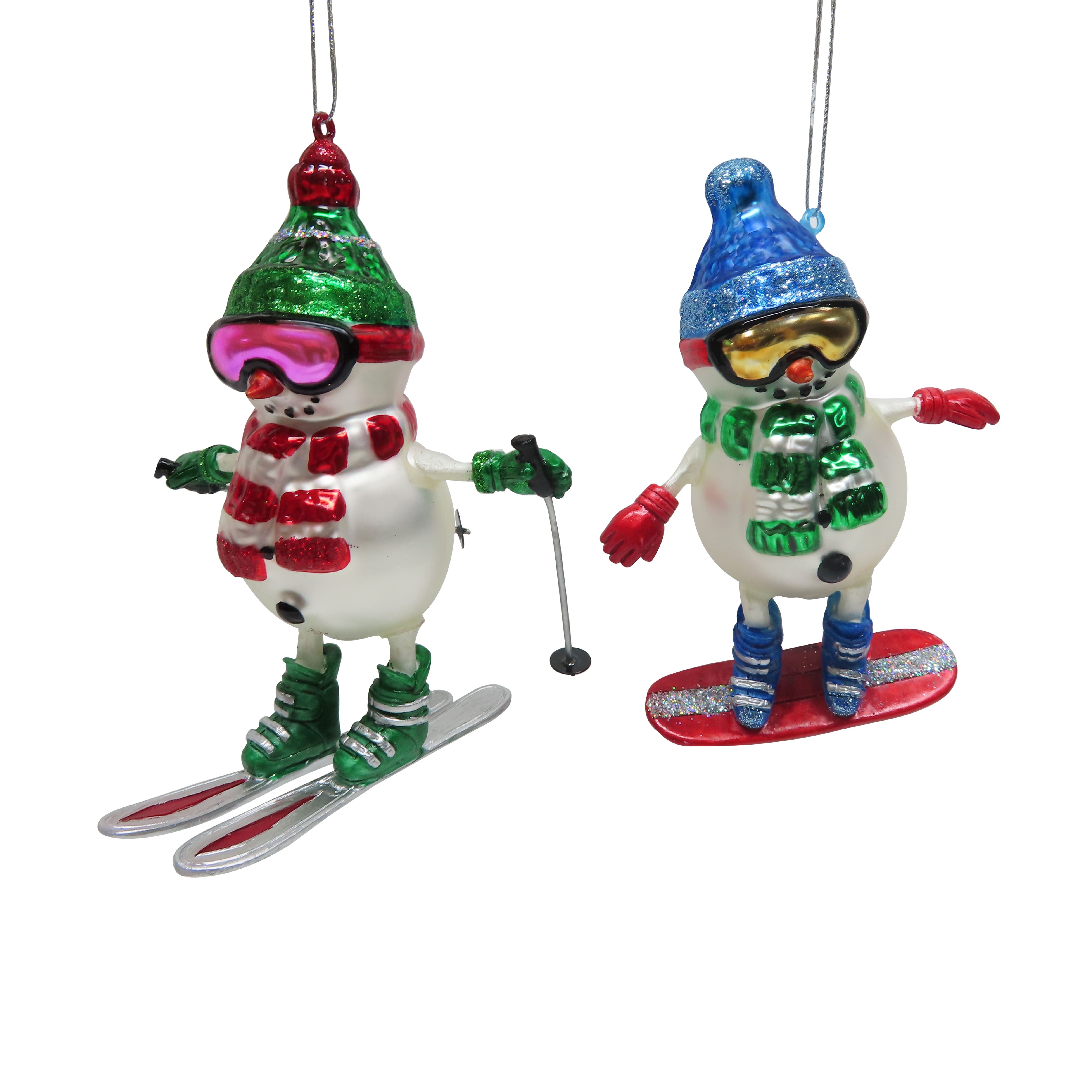 Assorted 6.25&#x22; Snow Sport Snowman Ornament, 1pc. by Ashland&#xAE;