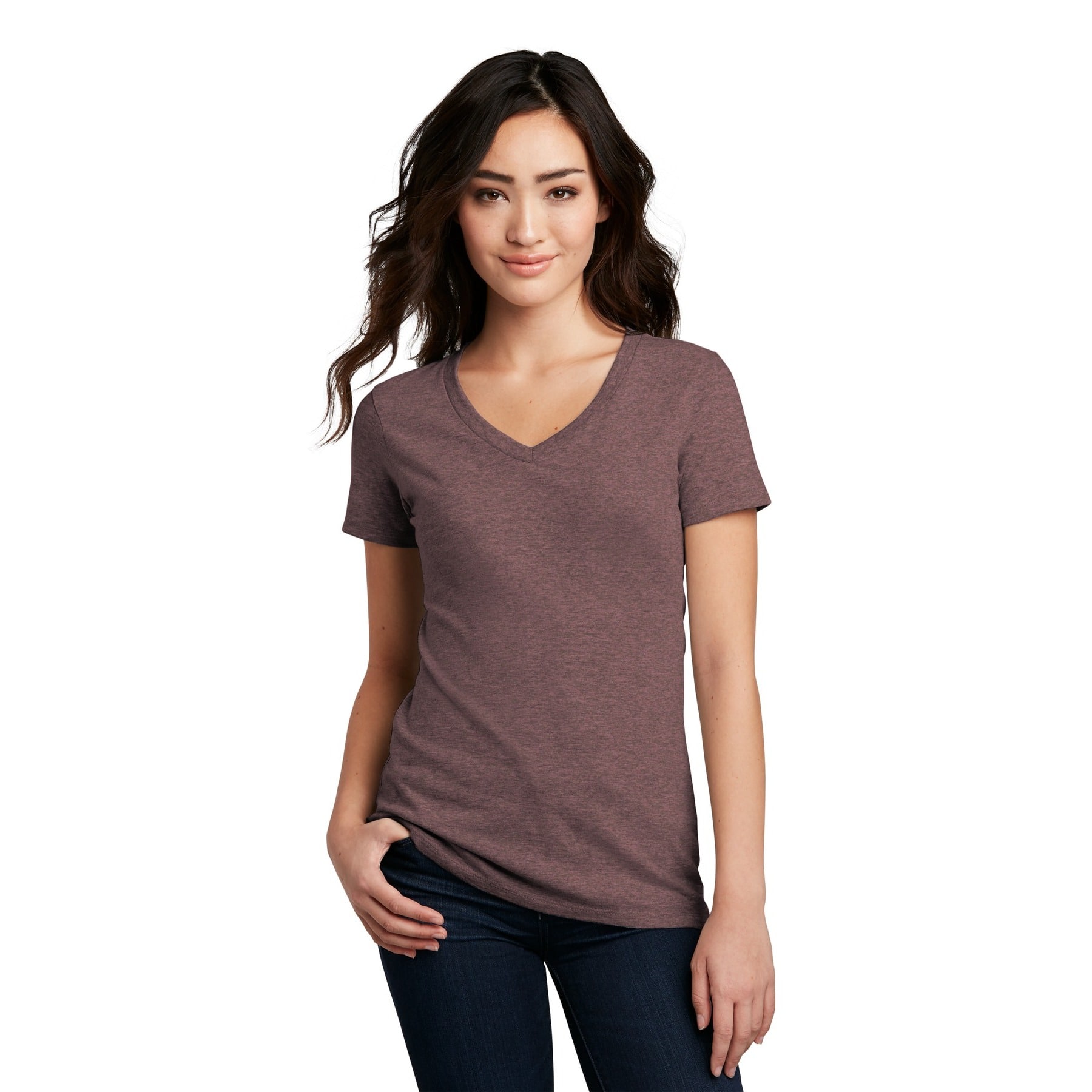 District® Women's Perfect Blend® V-Neck T-Shirt