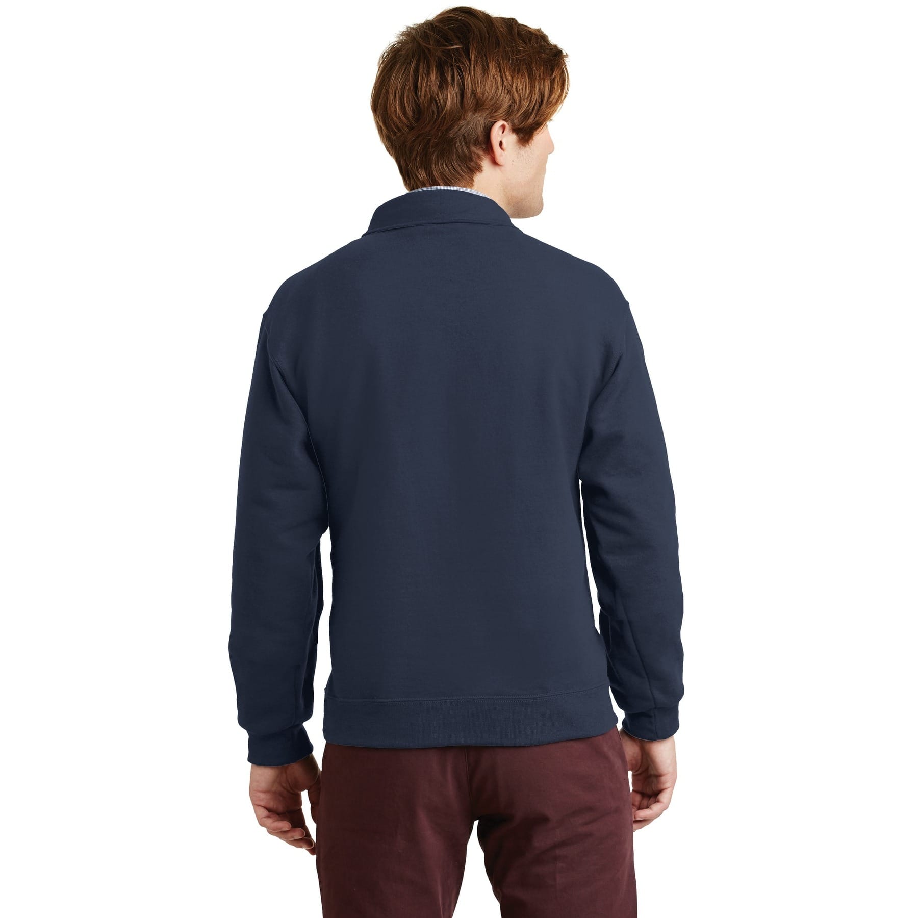 JERZEES&#xAE; Super Sweats&#xAE; NuBlend&#xAE; 1/4 Zip Cadet Collar Sweatshirt