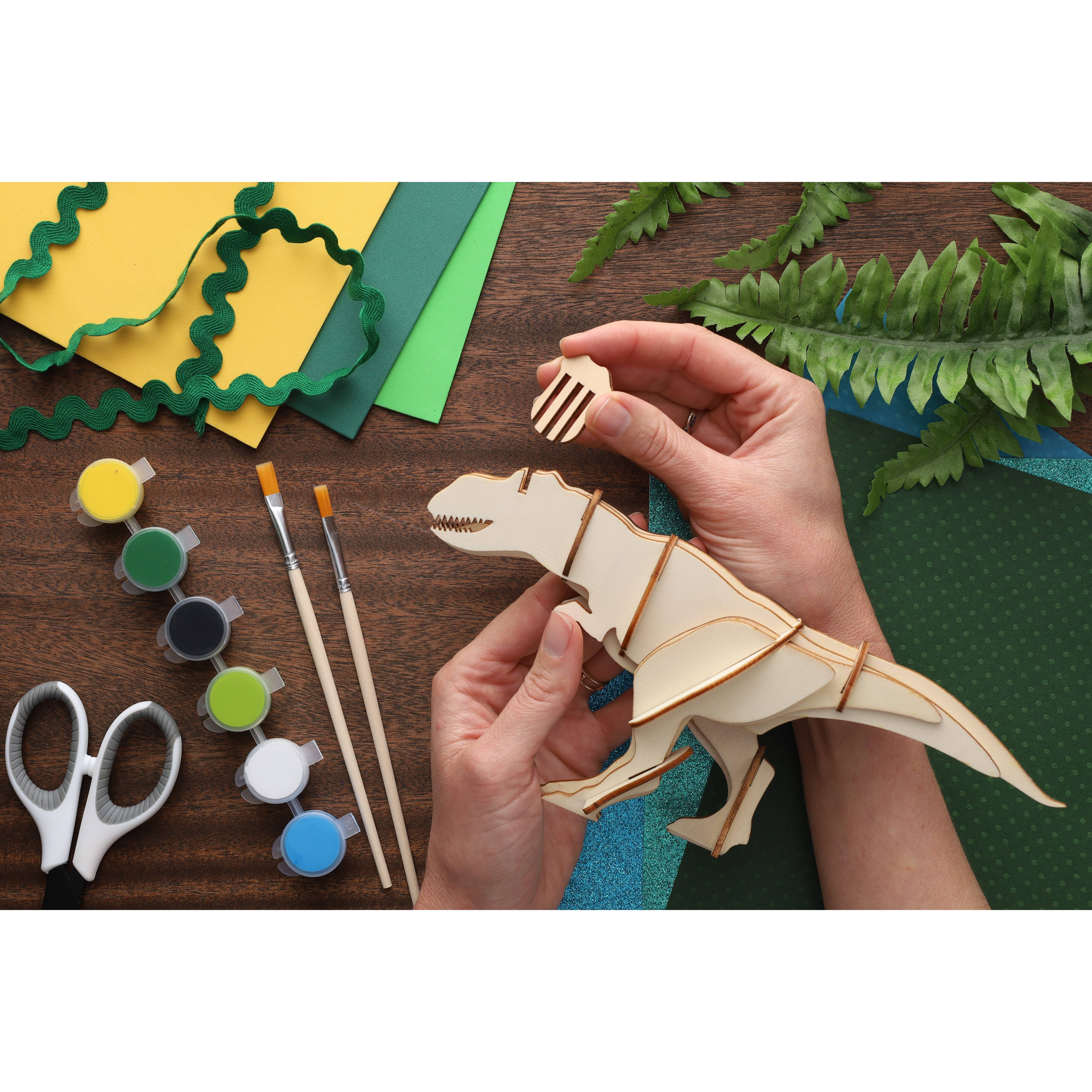 Leisure Arts Wood Build It T-Rex