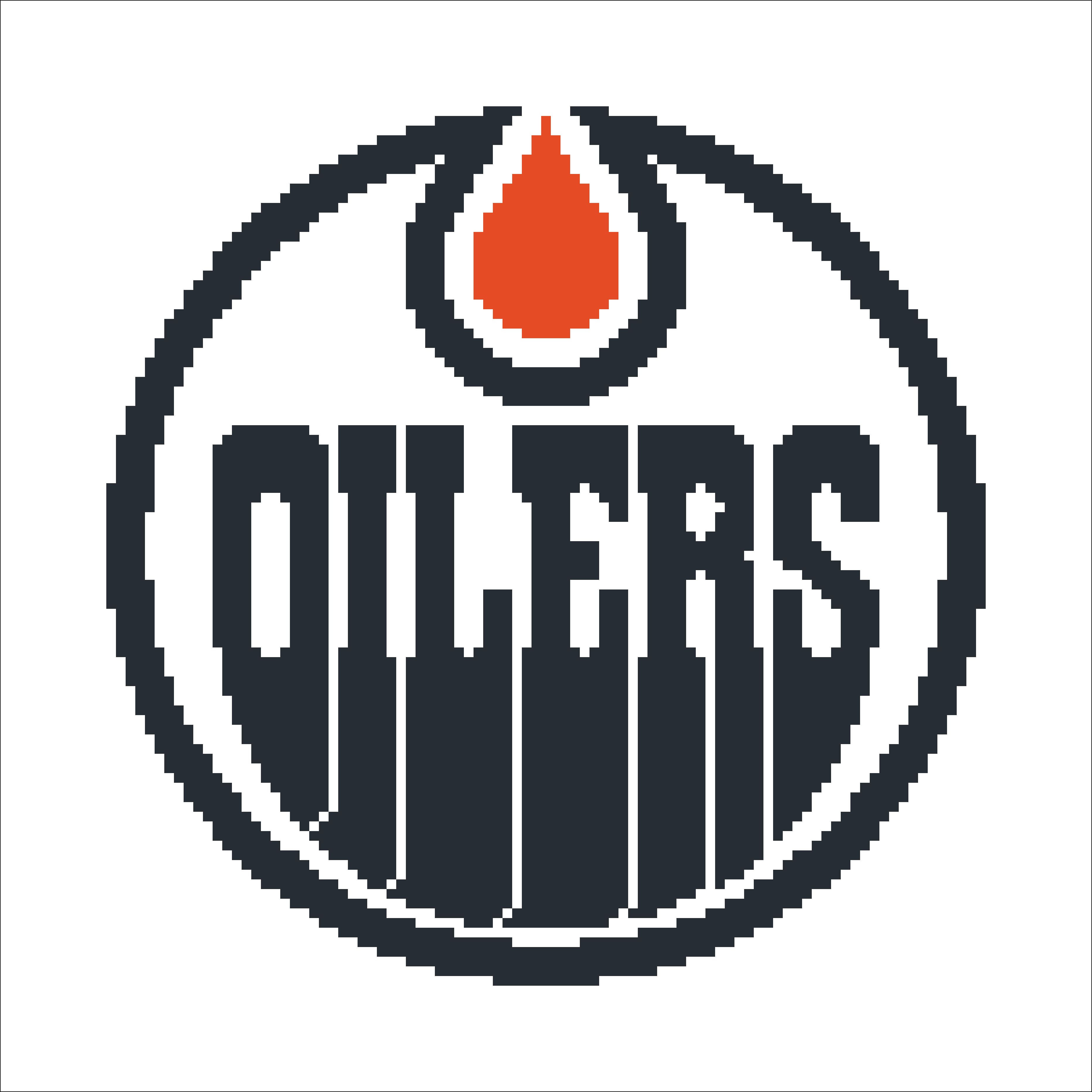 Camelot® Dots NHL Edmonton Oilers Diamond Painting Kit