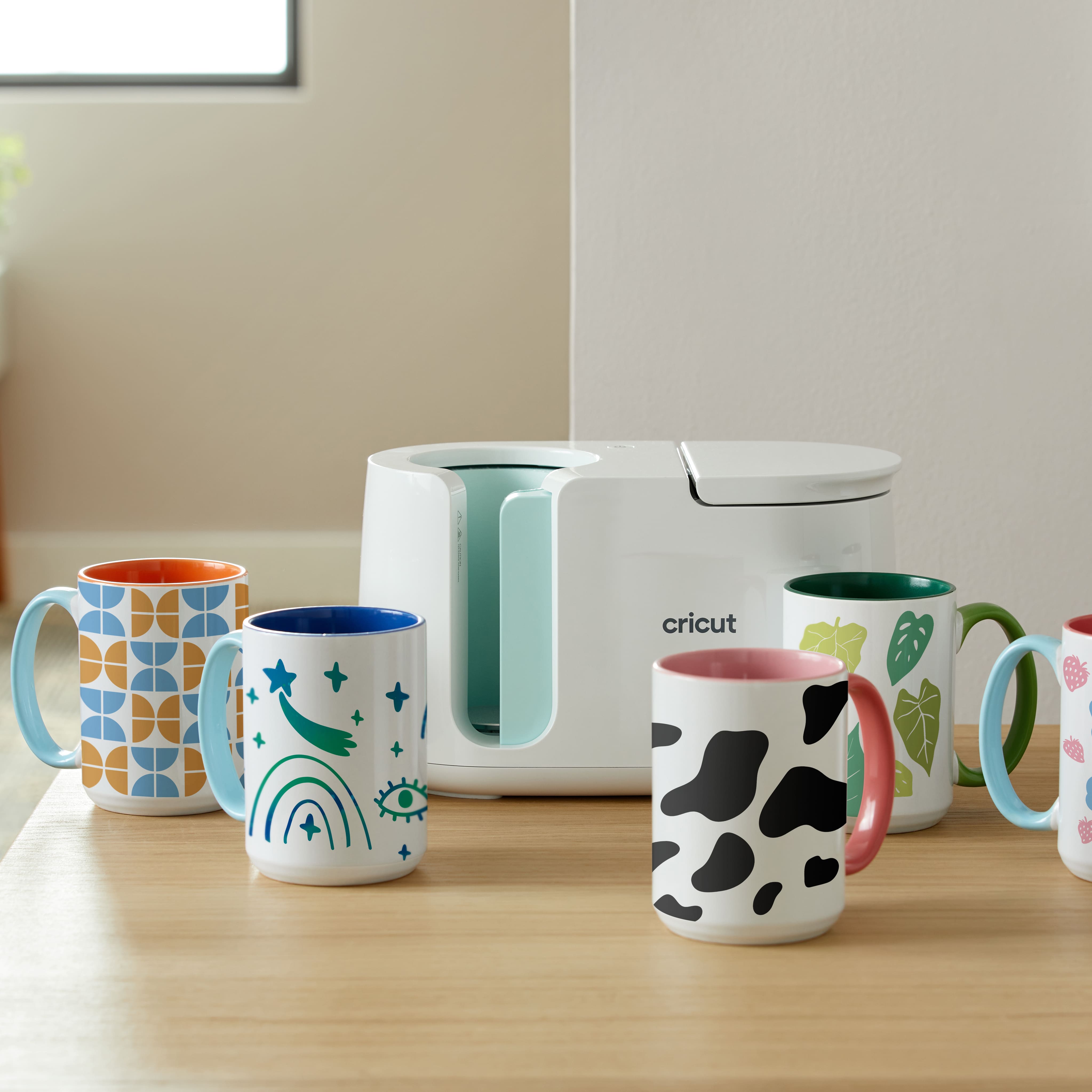 16 Pack: Cricut&#xAE; 15oz. Beveled Ceramic Mug Blank