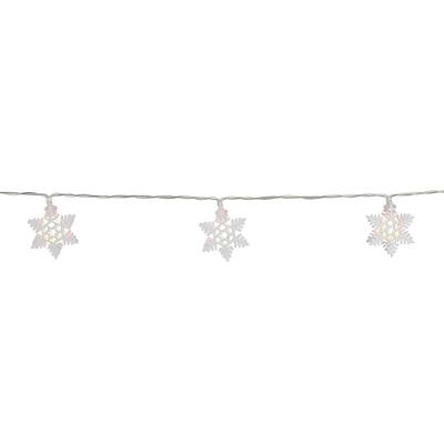 4.4ft. White Snowflake LED Crafting Lights by Ashland® | Michaels